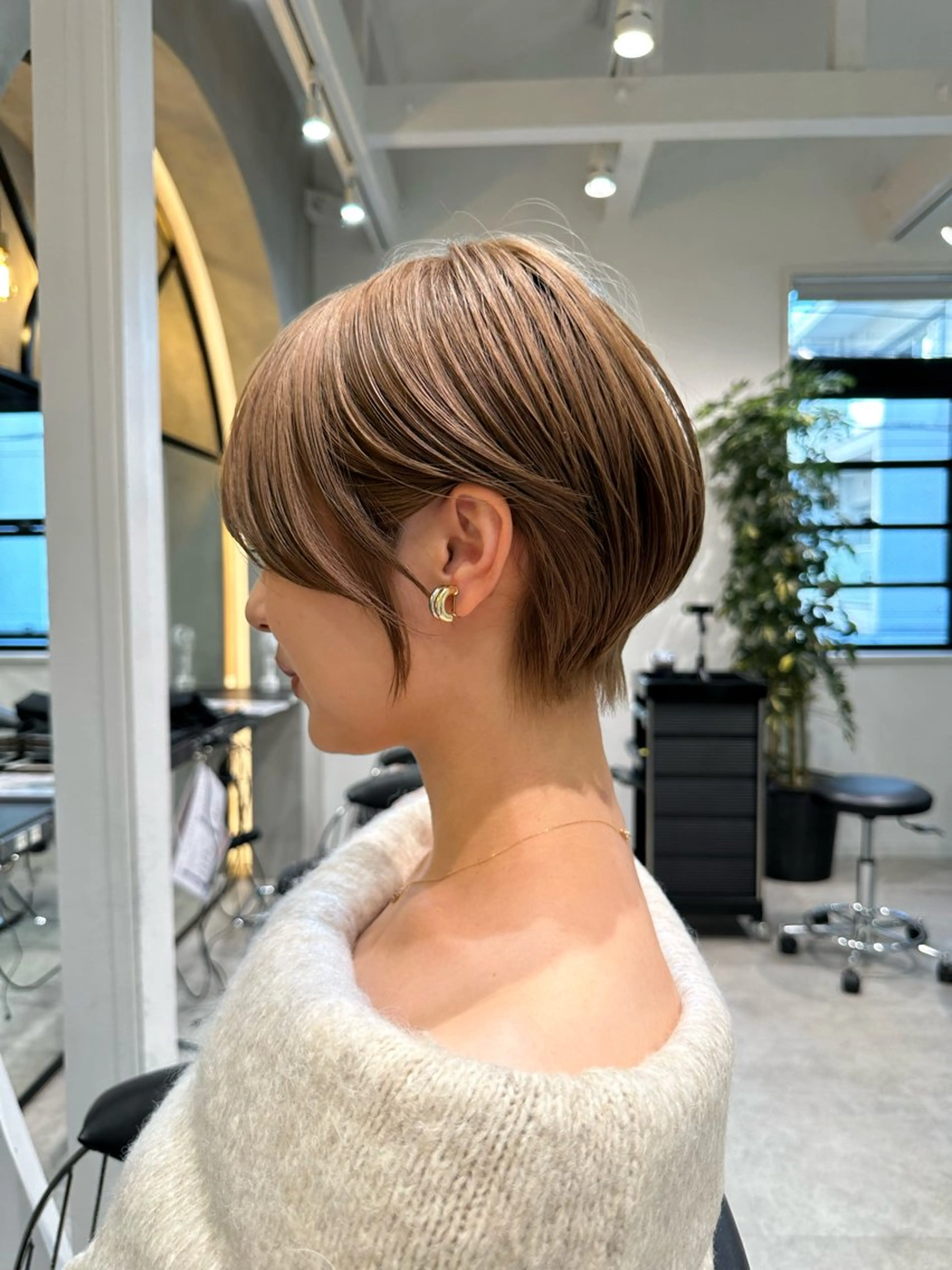 ショート ショートヘア カット ヘアカラー トリートメント ヘッドスパ taiga レイヤー /髪質改善/矯正🌈のヘアスタイル