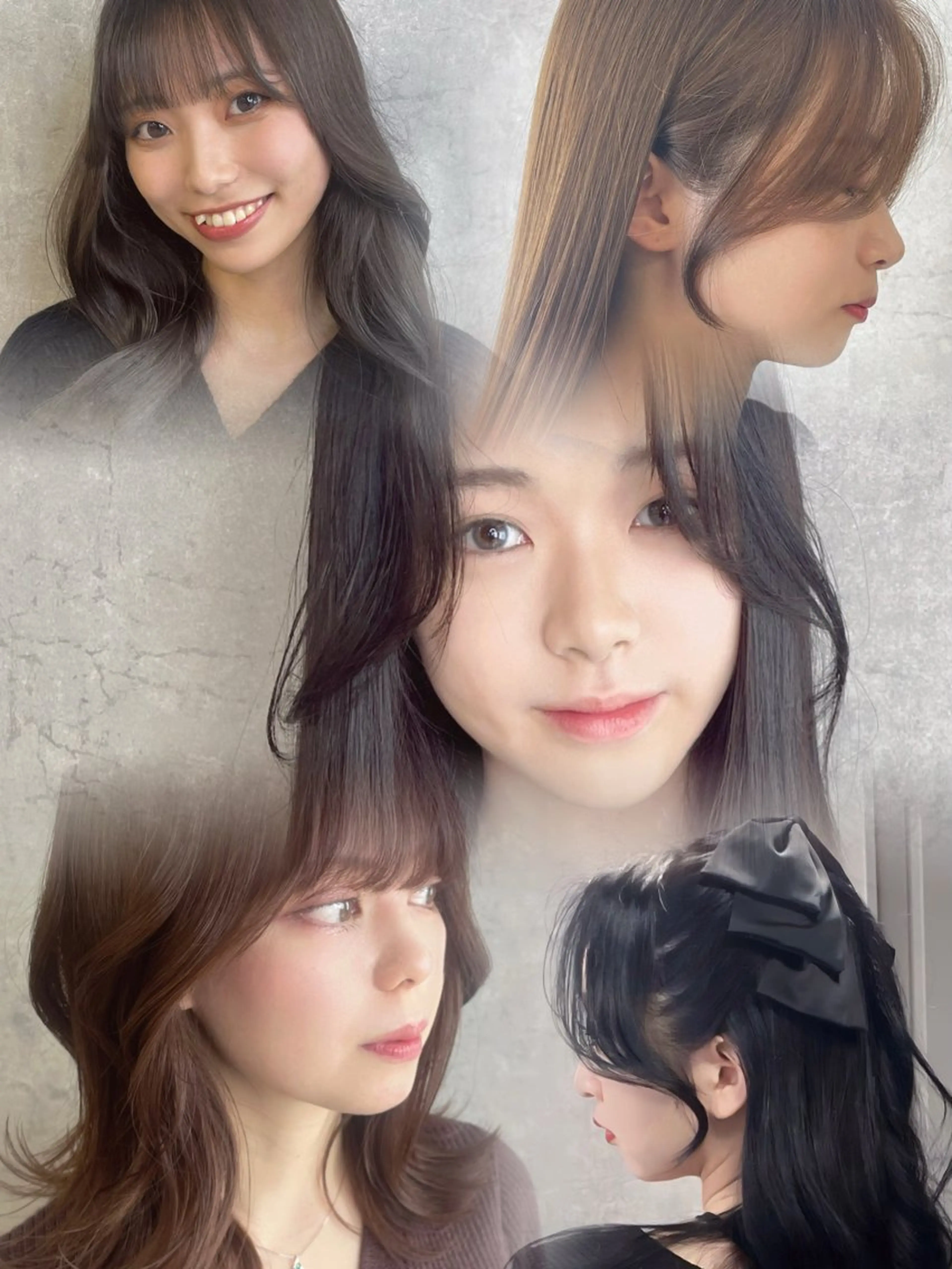 セミロング カット トリートメント トレンド韓国ヘア 🇰🇷のんのヘアスタイル