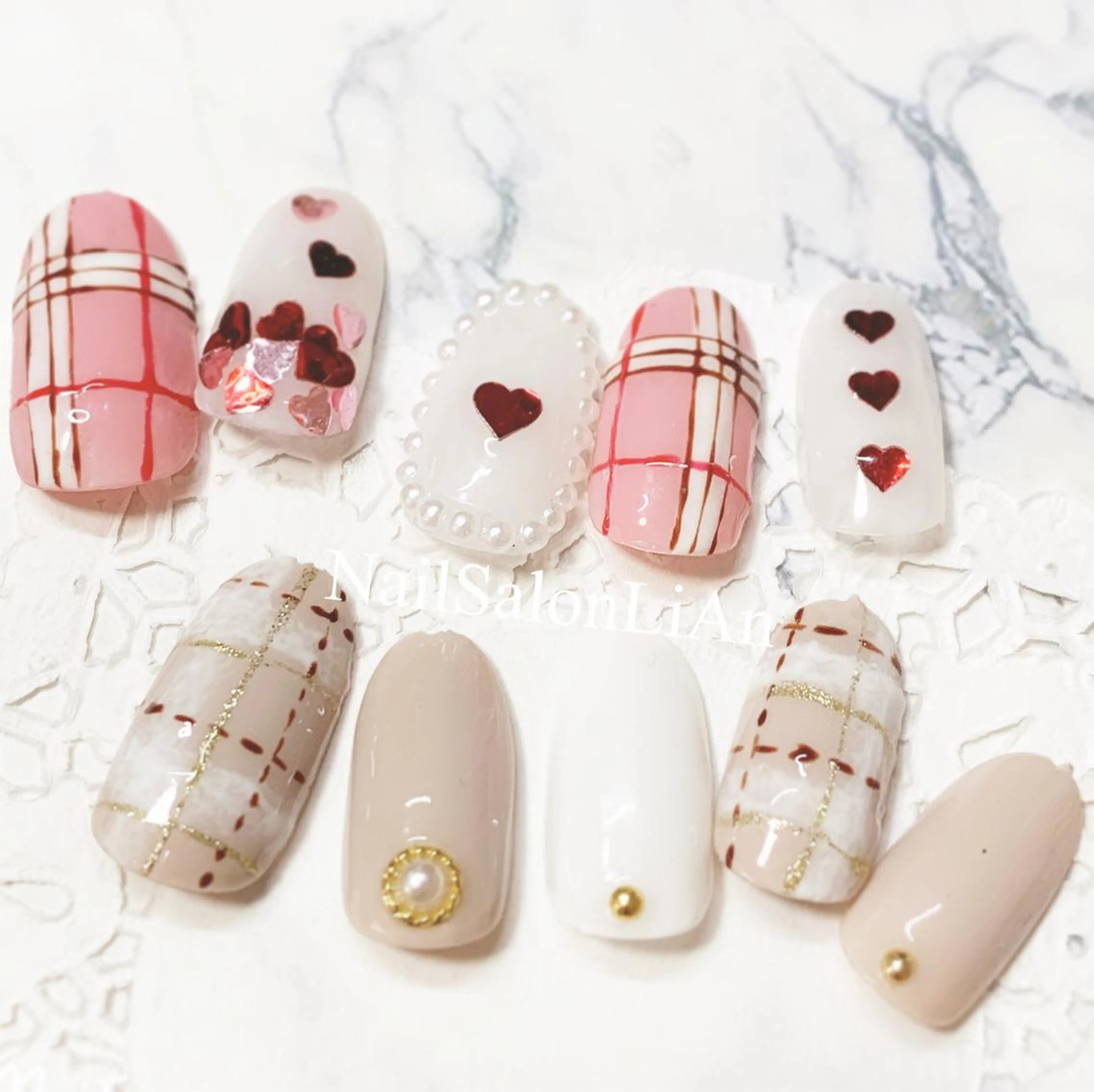 ネイル ハンドネイル NailSalon LiAnのネイルデザイン