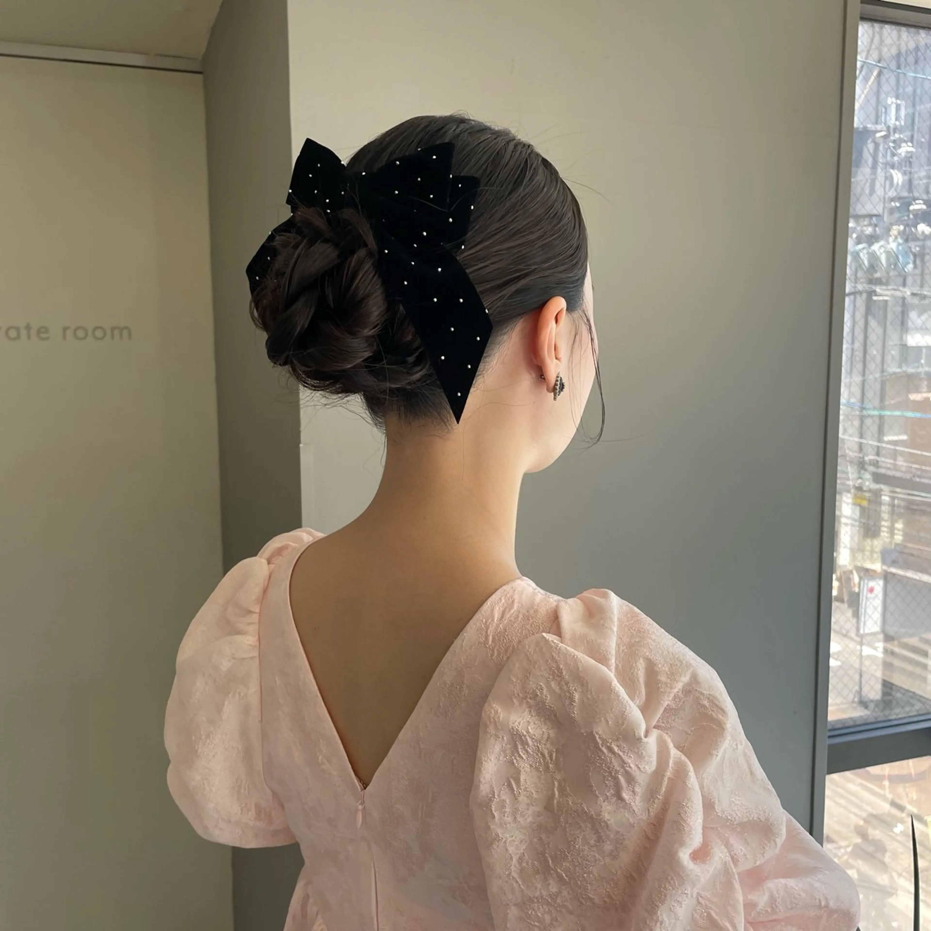 ヘアセットの写真