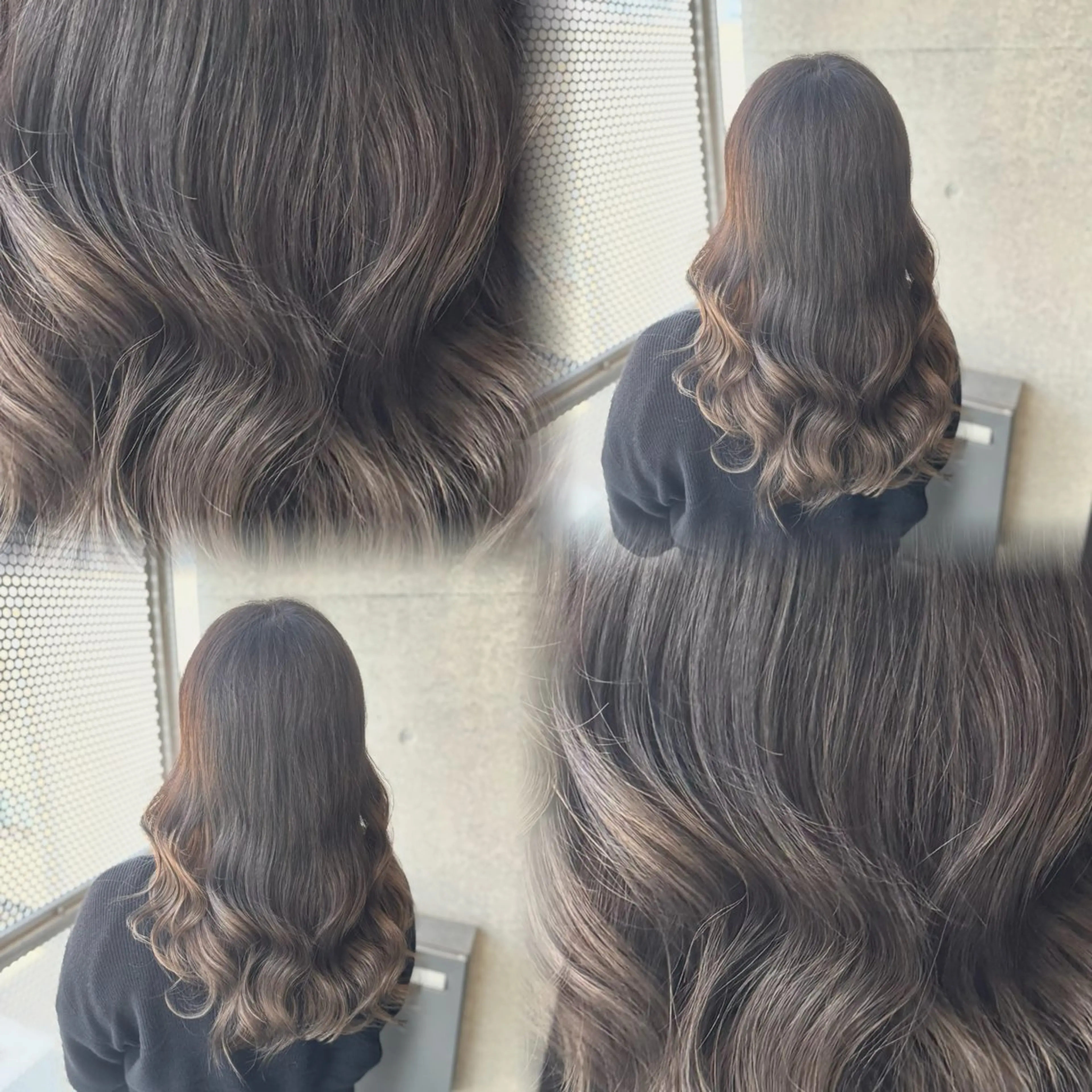 セミロング カラー DEST大宮所属・髙橋 李里亜のヘアスタイル