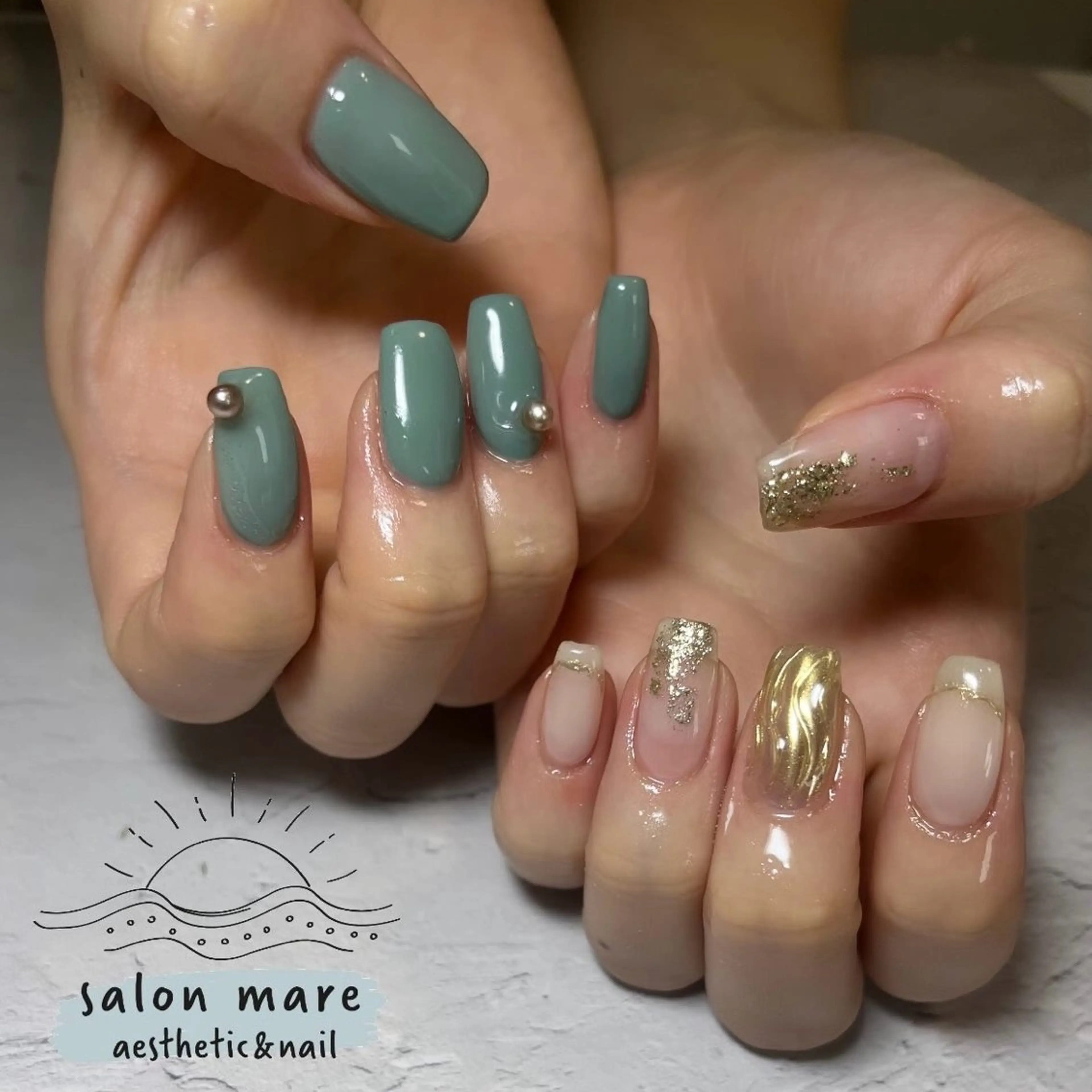 ネイル ハンドネイル SALON MAREのネイルデザイン