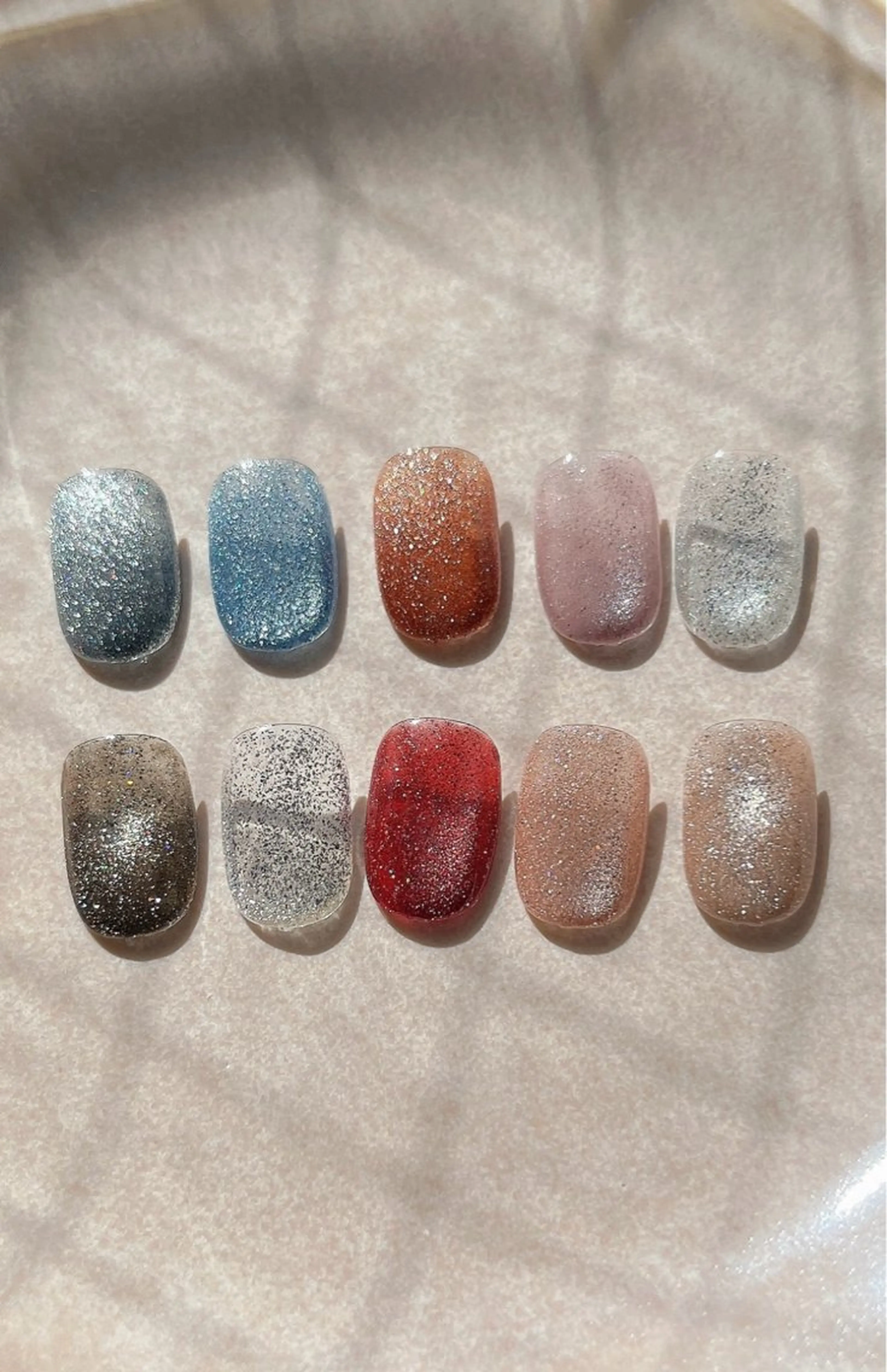 うるうる🫧フラッシュマグネットネイル＋甘皮ケア＋保湿オイルの写真