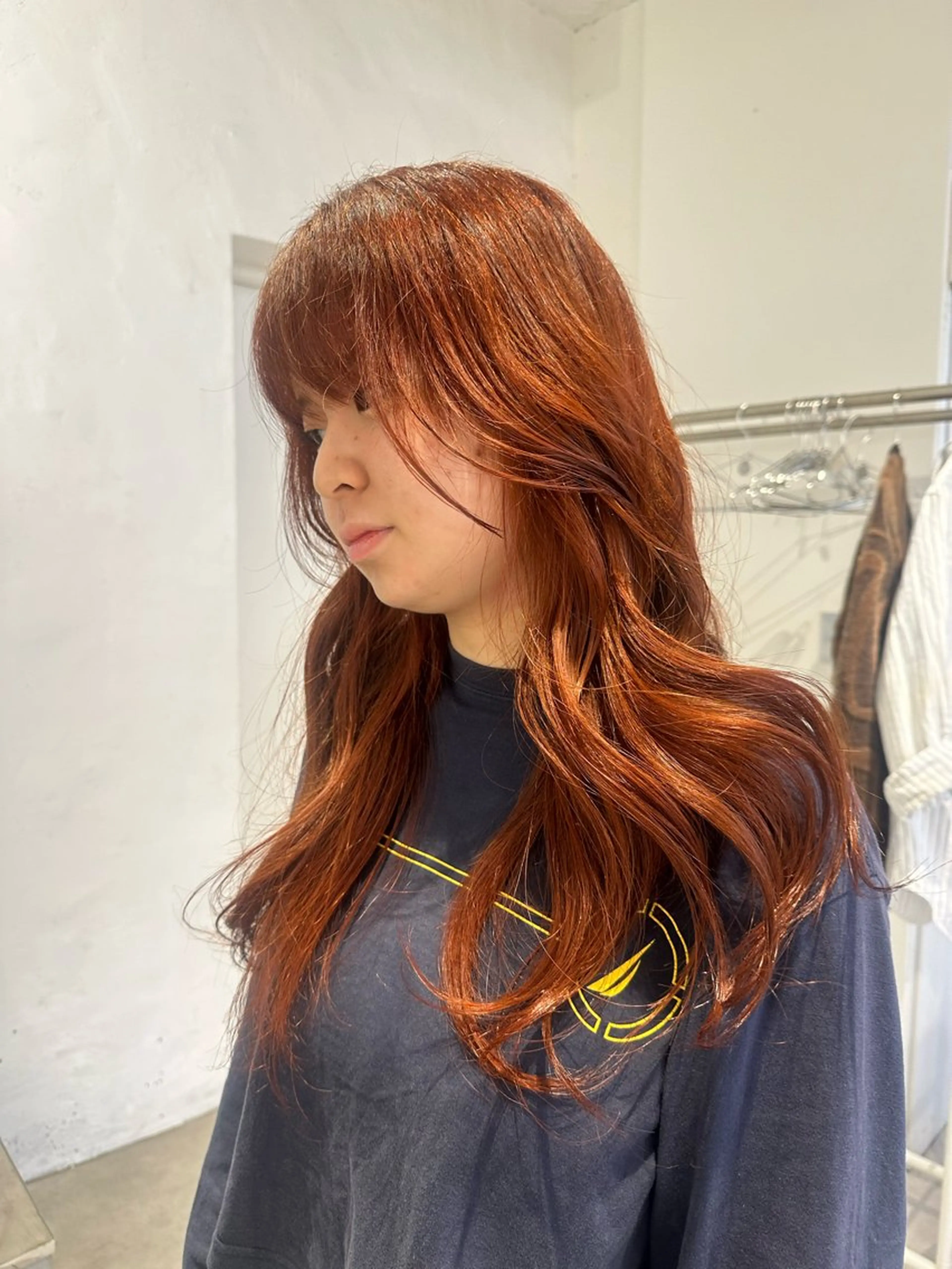 ロング カラー ヘアカラー 韓国ヘアメンズ・レデ ィース特化ミクのヘアスタイル