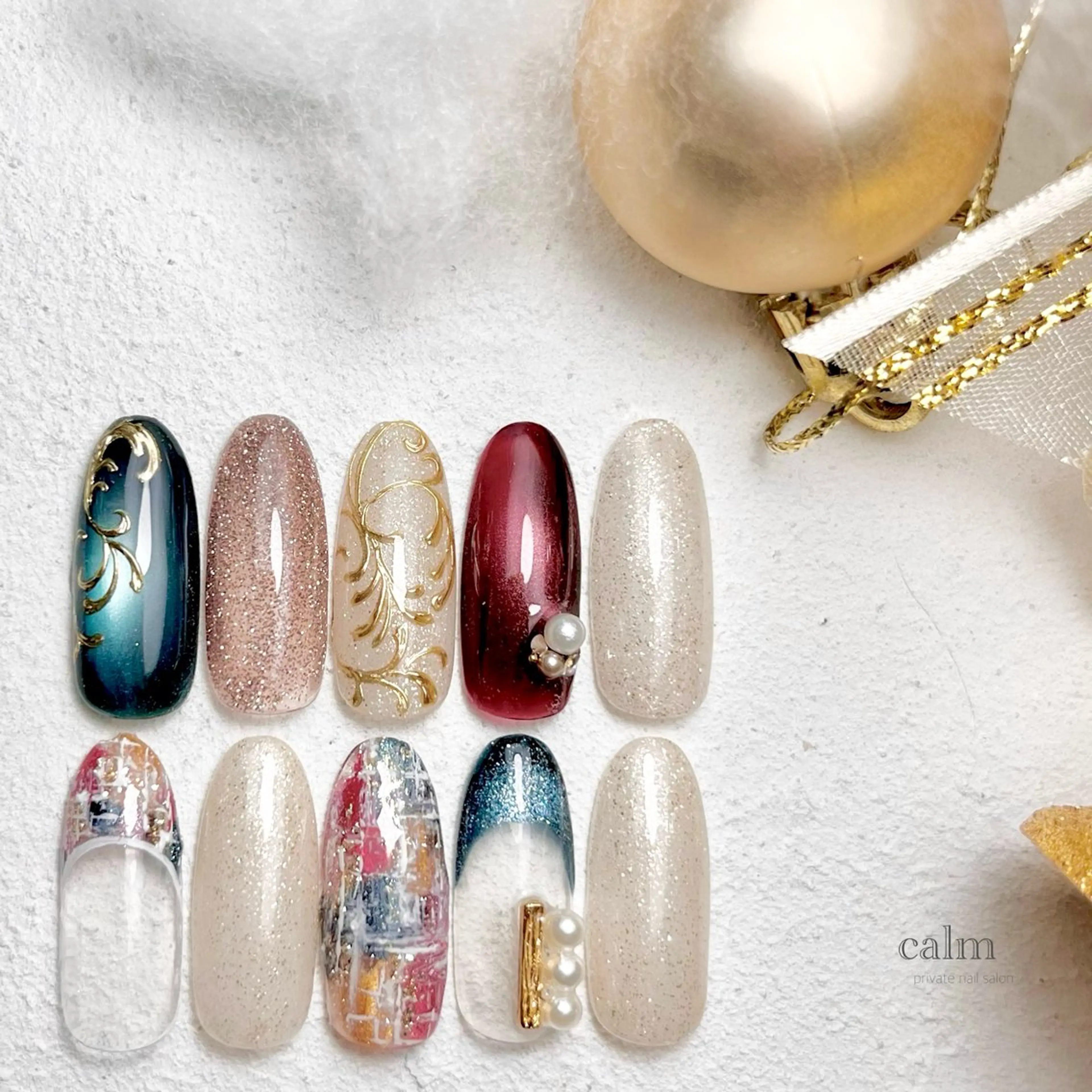 ネイル ハンドネイル calm 〔ｶｰﾑ〕のネイルデザイン