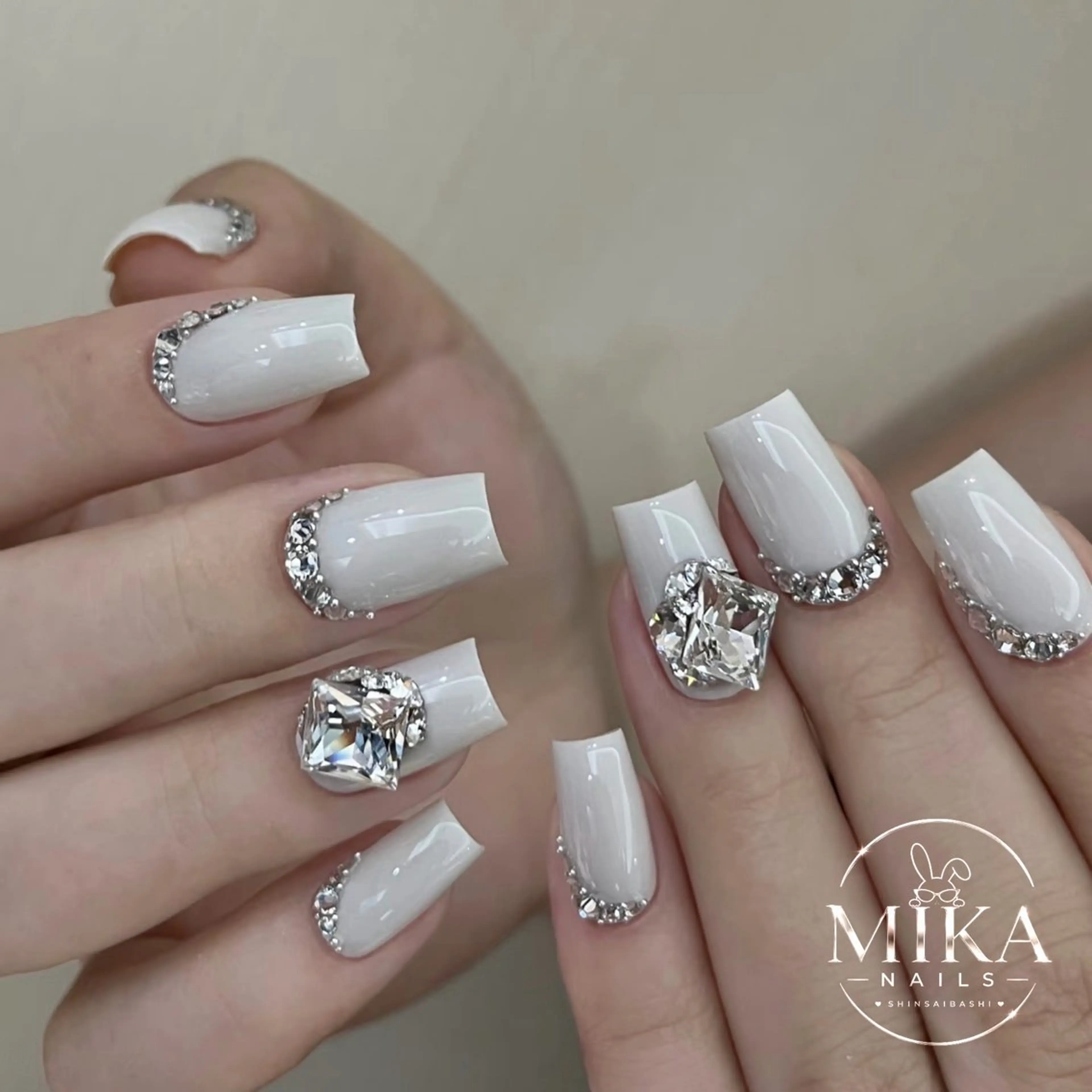 ネイル ハンドネイル ハンドケア ちみ_Mika Nails 心斎橋のネイルデザイン