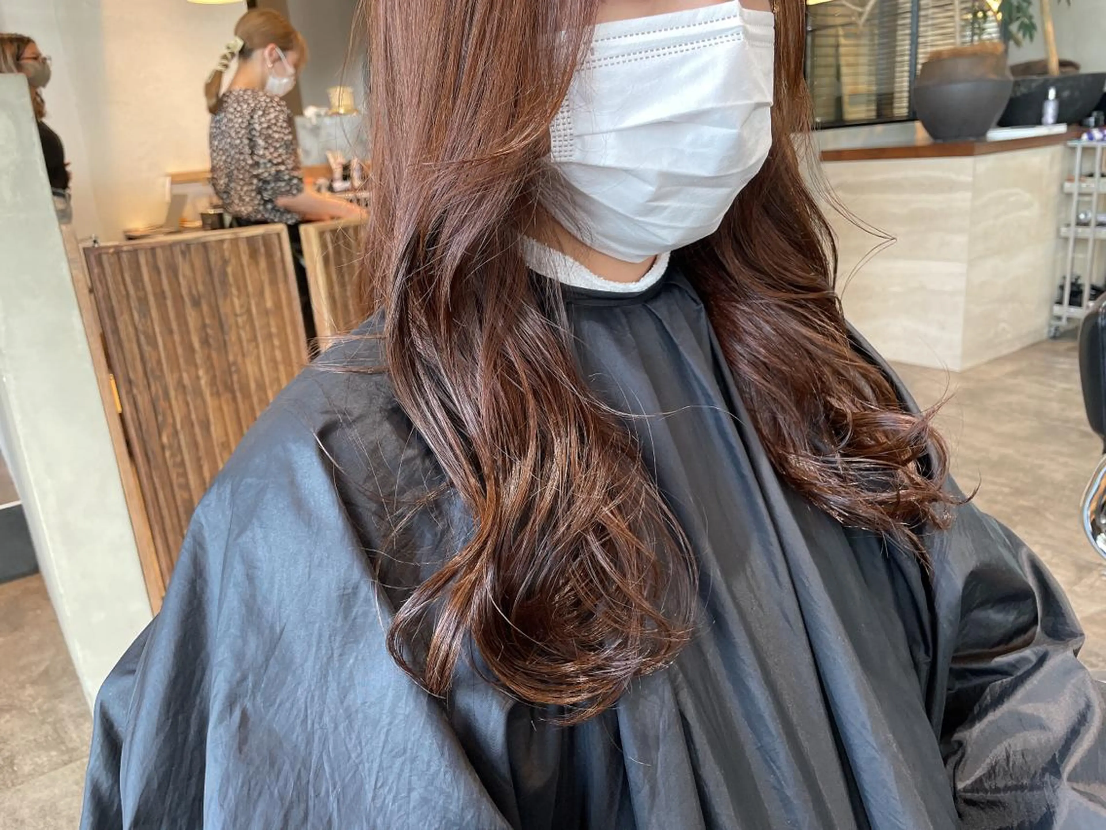 ミディアム カラー 韓国ヘア 店長NEGIのヘアスタイル