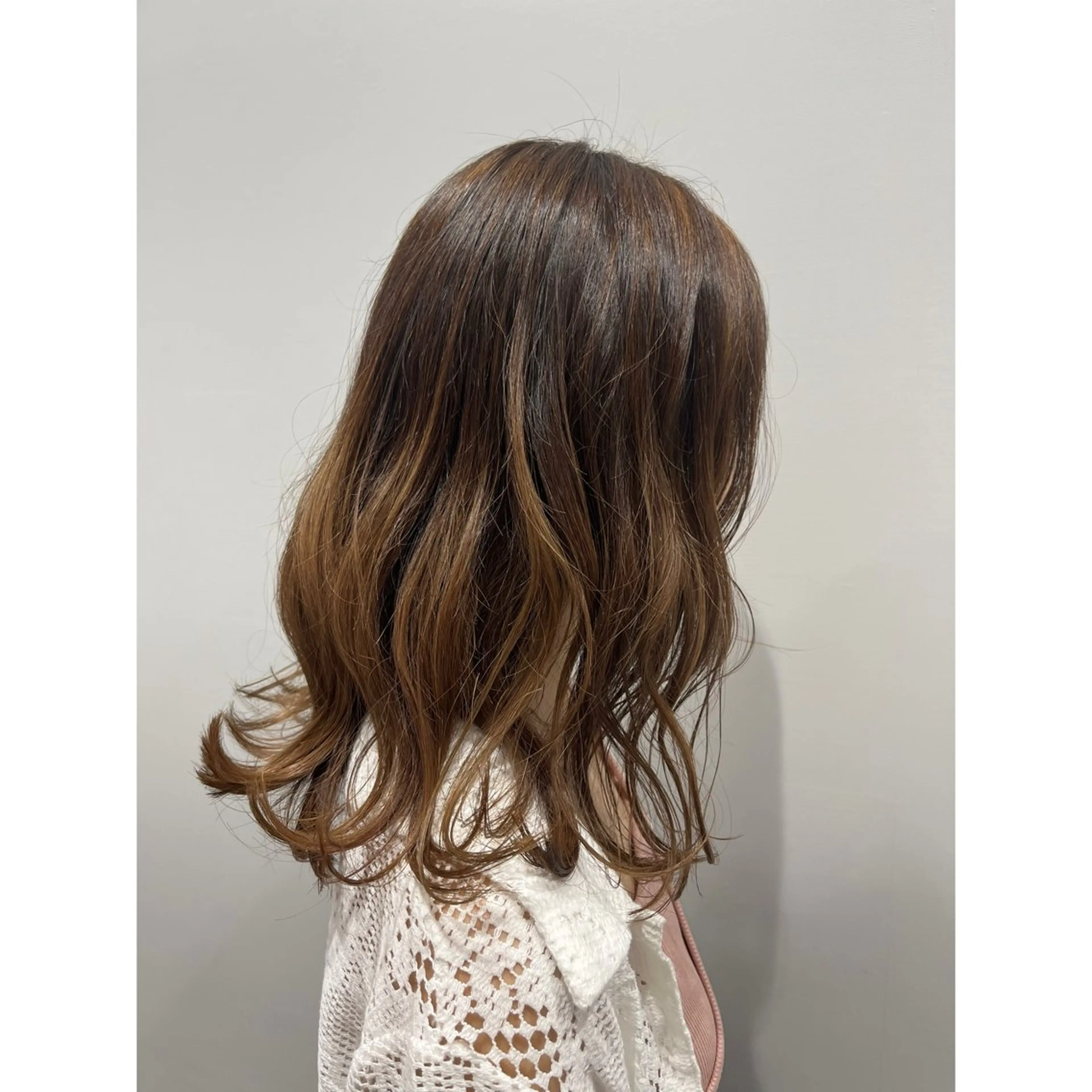 セミロング カラー 🦄💓ショートボブ 🦄💓杉浦りなのヘアスタイル