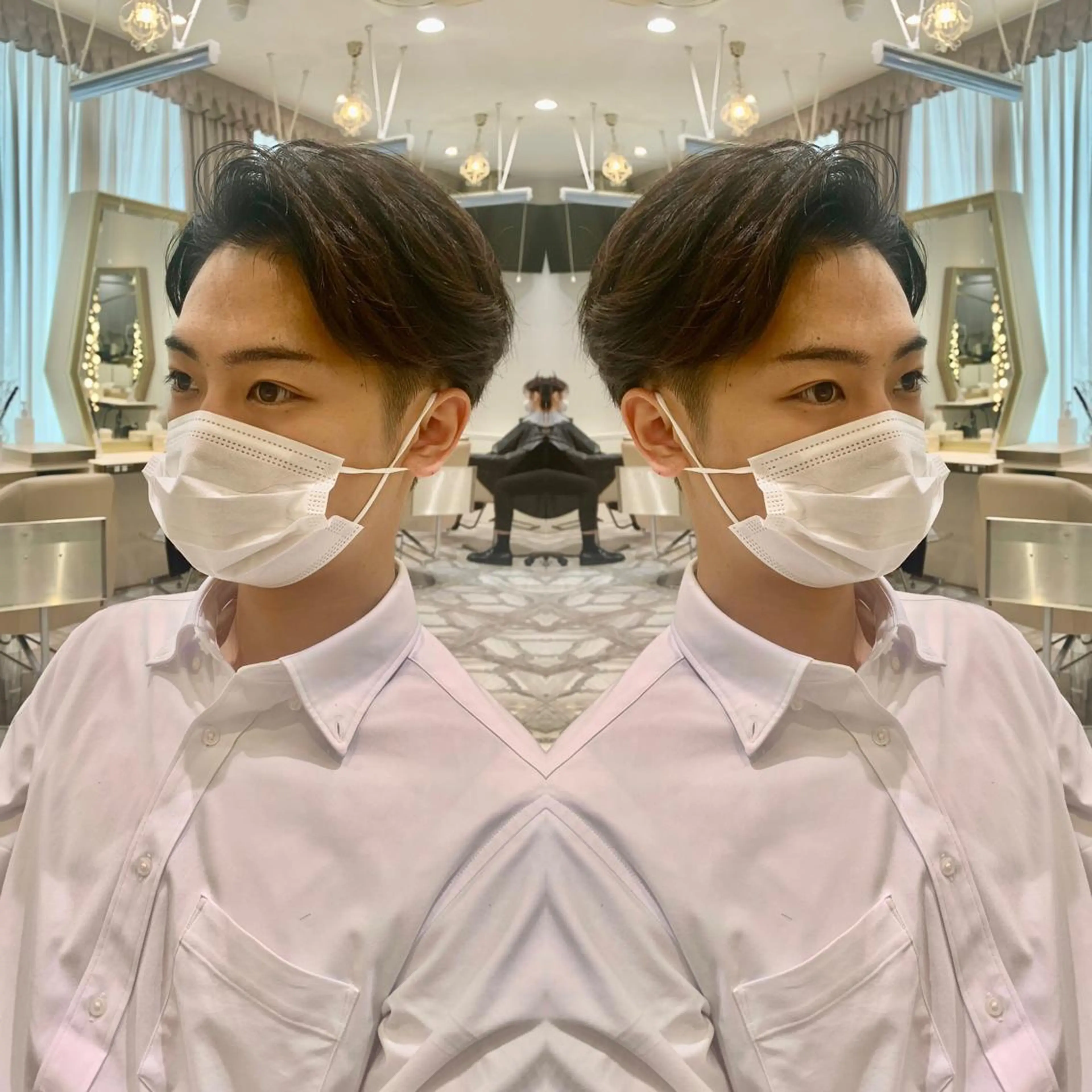 ショート カラー パーマ ヘアアレンジ メンズ キッズ ネイル マツエク・マツパ アイブロウ 《褒められる》 透明感カラー/小嶋のヘアスタイル