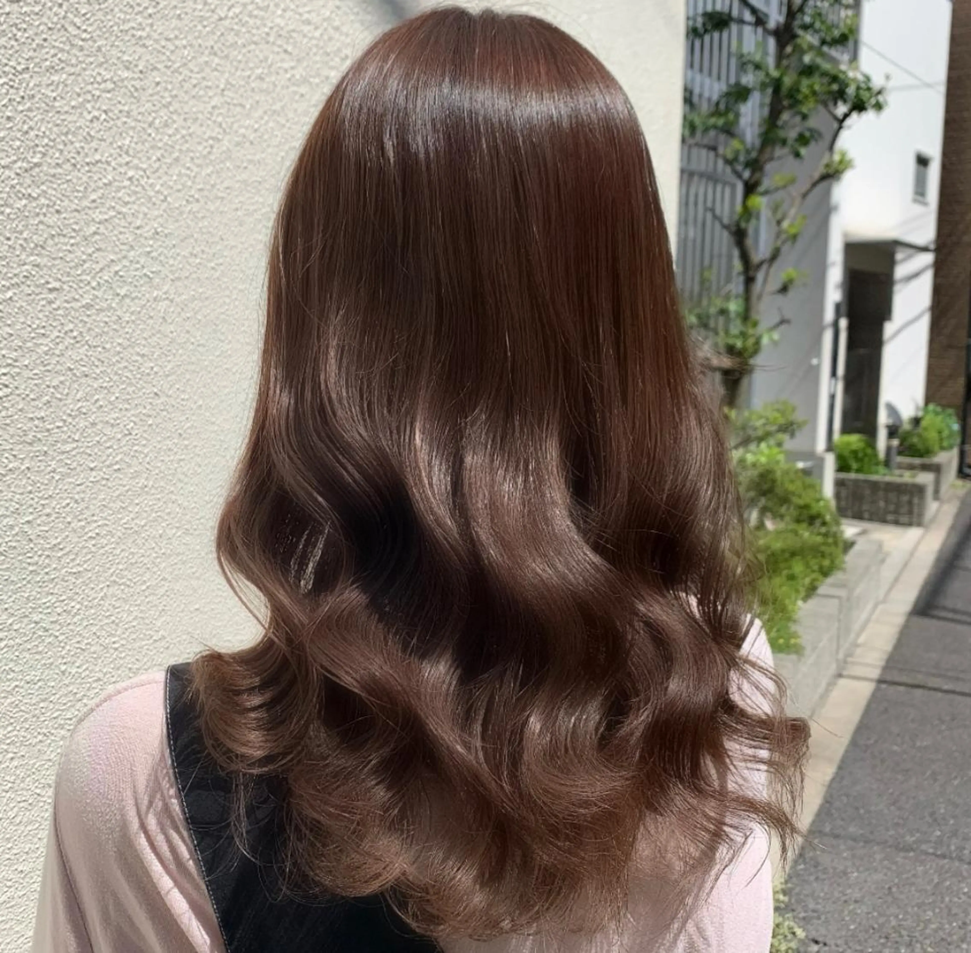 セミロング カラー ベージュカラー ブリーチ ブラウンカラー チョコレートブラウン イルミナカラー ブリーチなし Wカラー🩷星野翔太のヘアスタイル