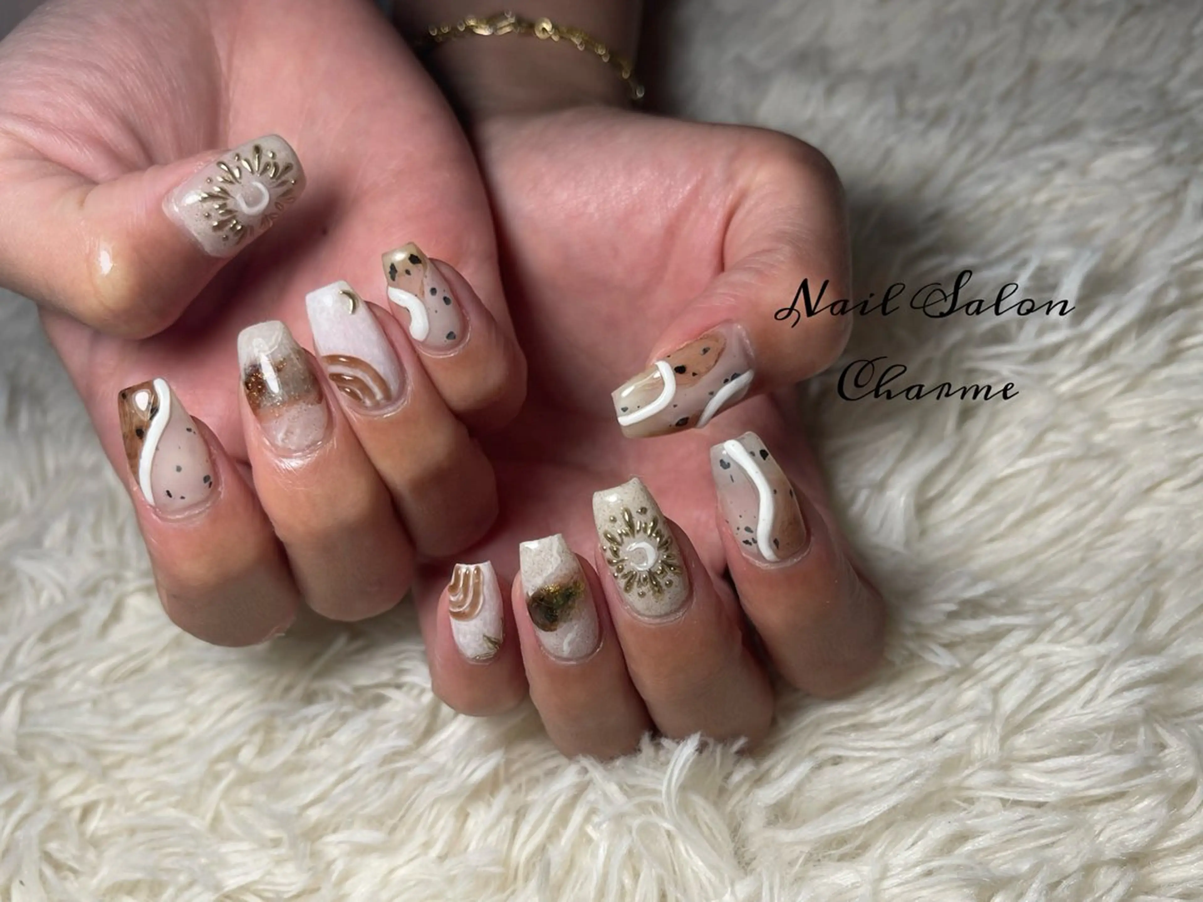 ネイル NailSalon Charmeのネイルデザイン