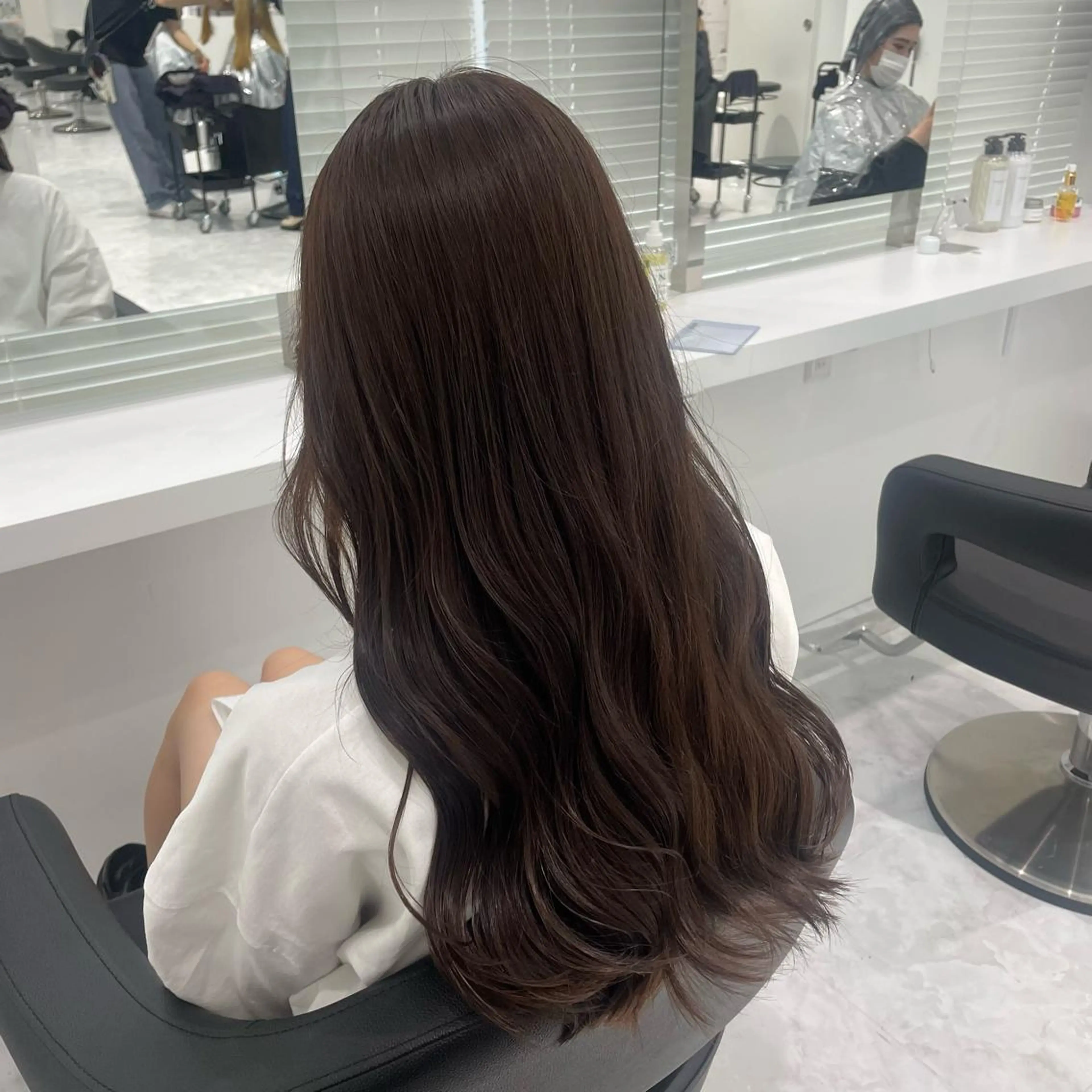 ミディアム なかうちけい @kei_coaのヘアスタイル