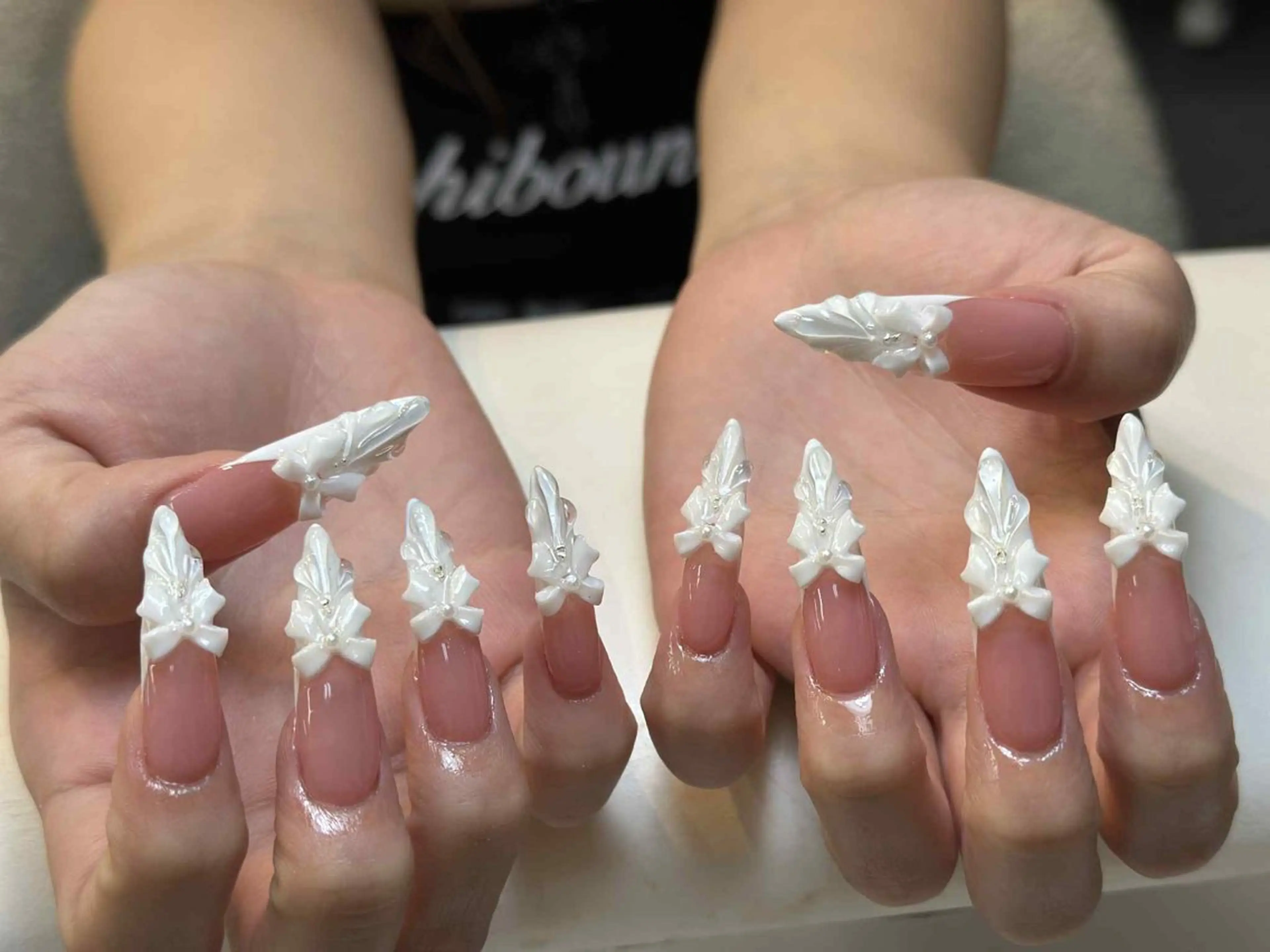 ネイル アートネイル 成人式 ジェルネイル ニュアンスネイル 夏ネイル ハンドネイル Jenn Nail Salonのネイルデザイン