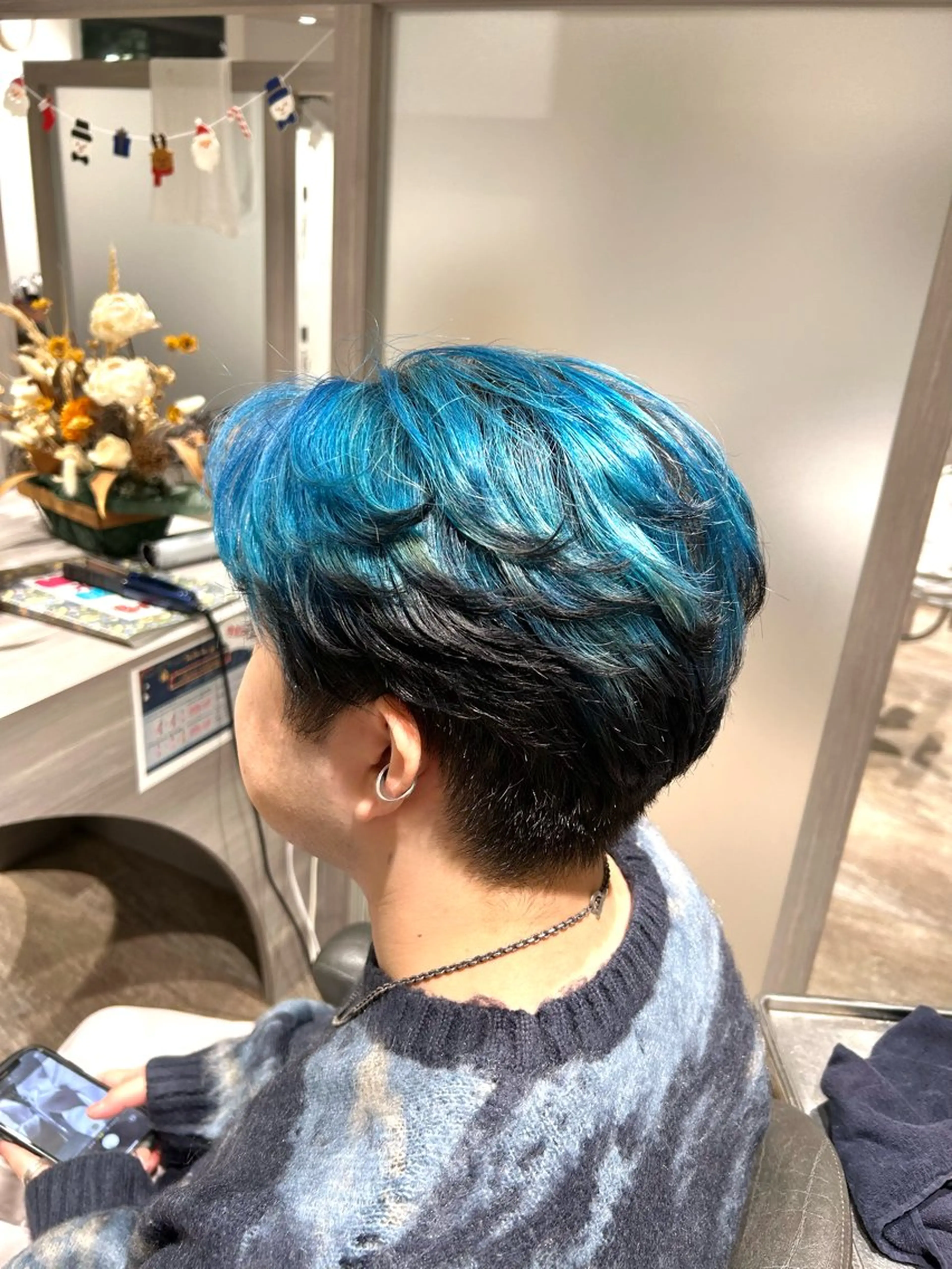 カラー メンズ 武井 哉子のヘアスタイル