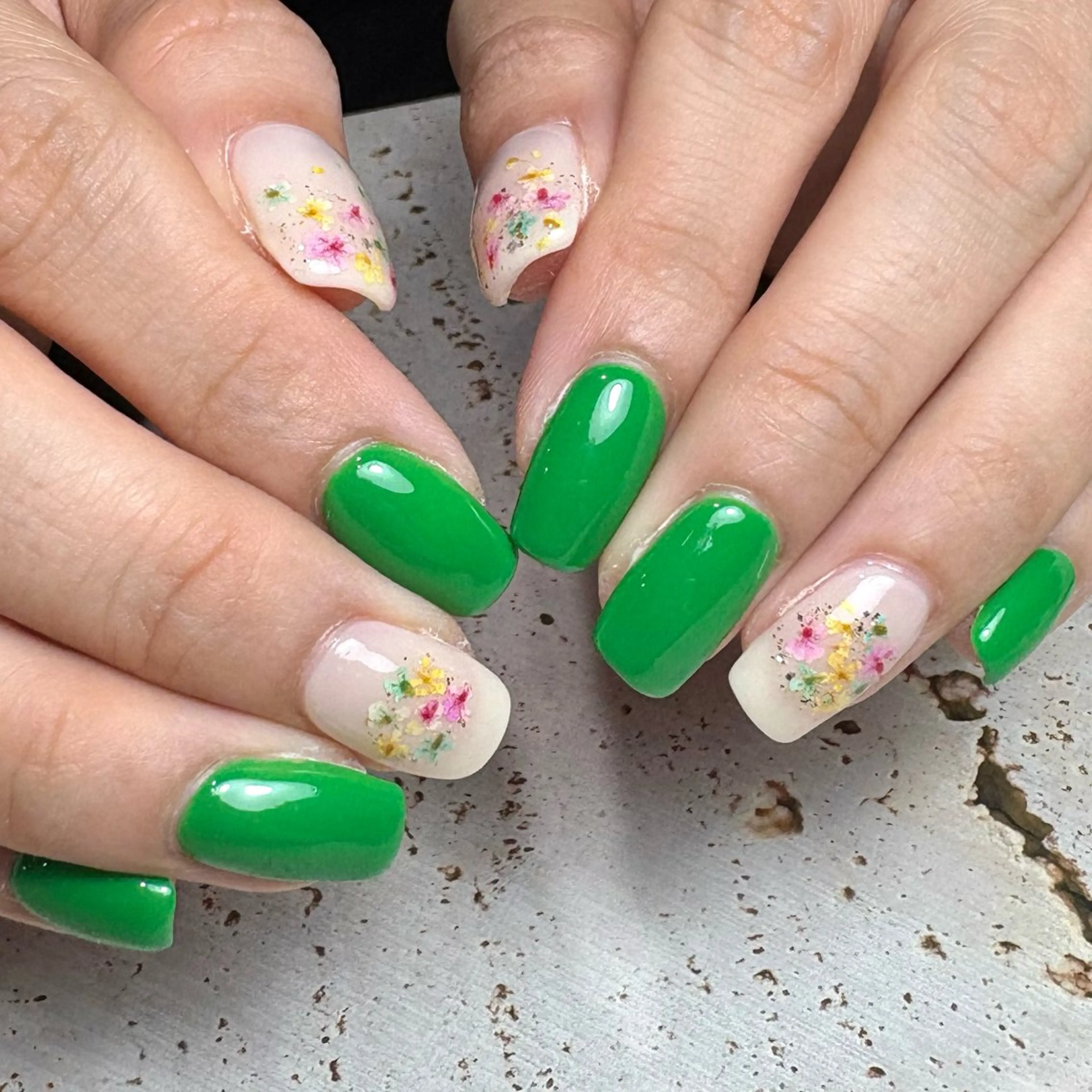 ネイル ハンドネイル ビューティフルムーン ネイル🌙夏美のネイルデザイン