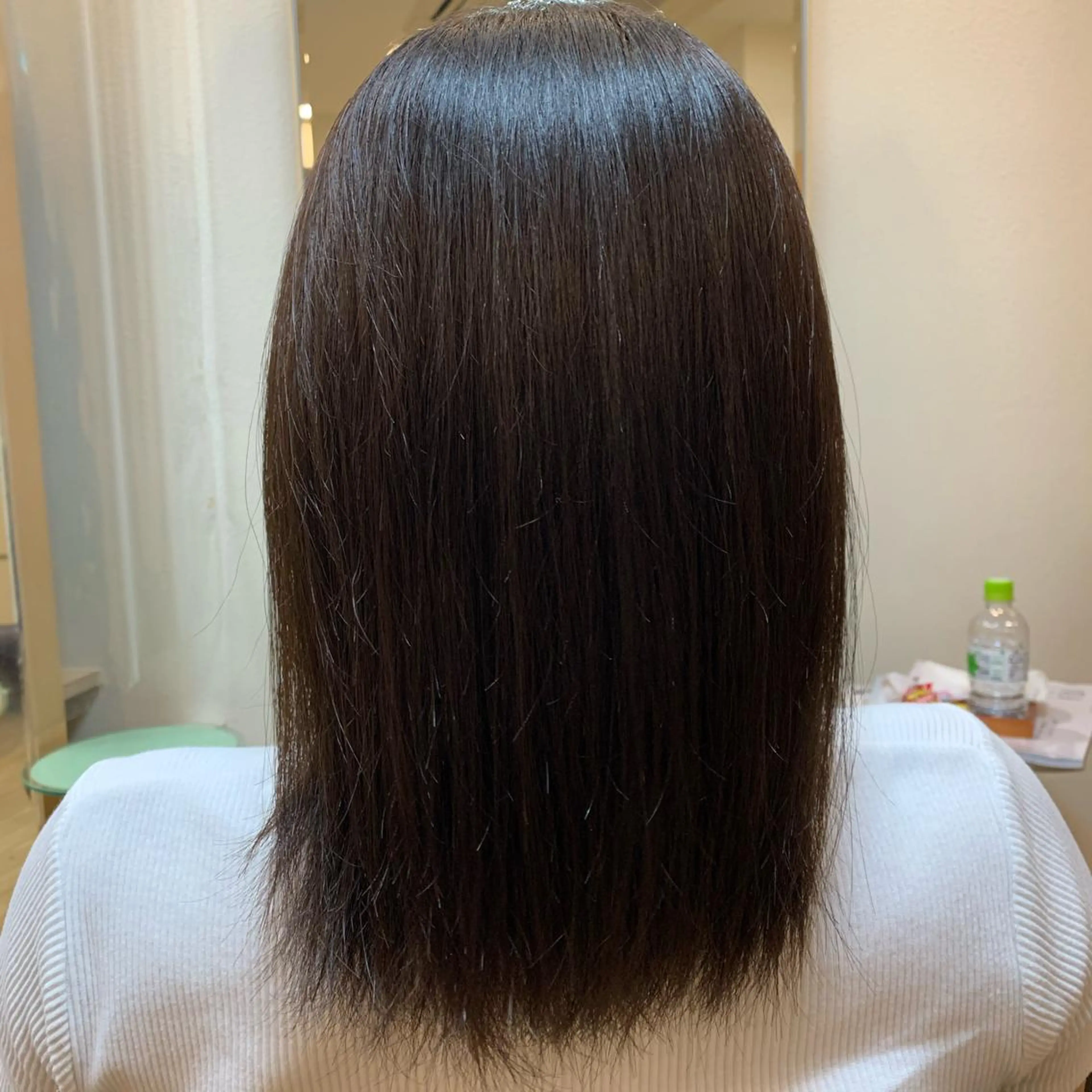 ミディアム カラー ベージュカラー ヒロタ ハルヒ🦁のヘアスタイル