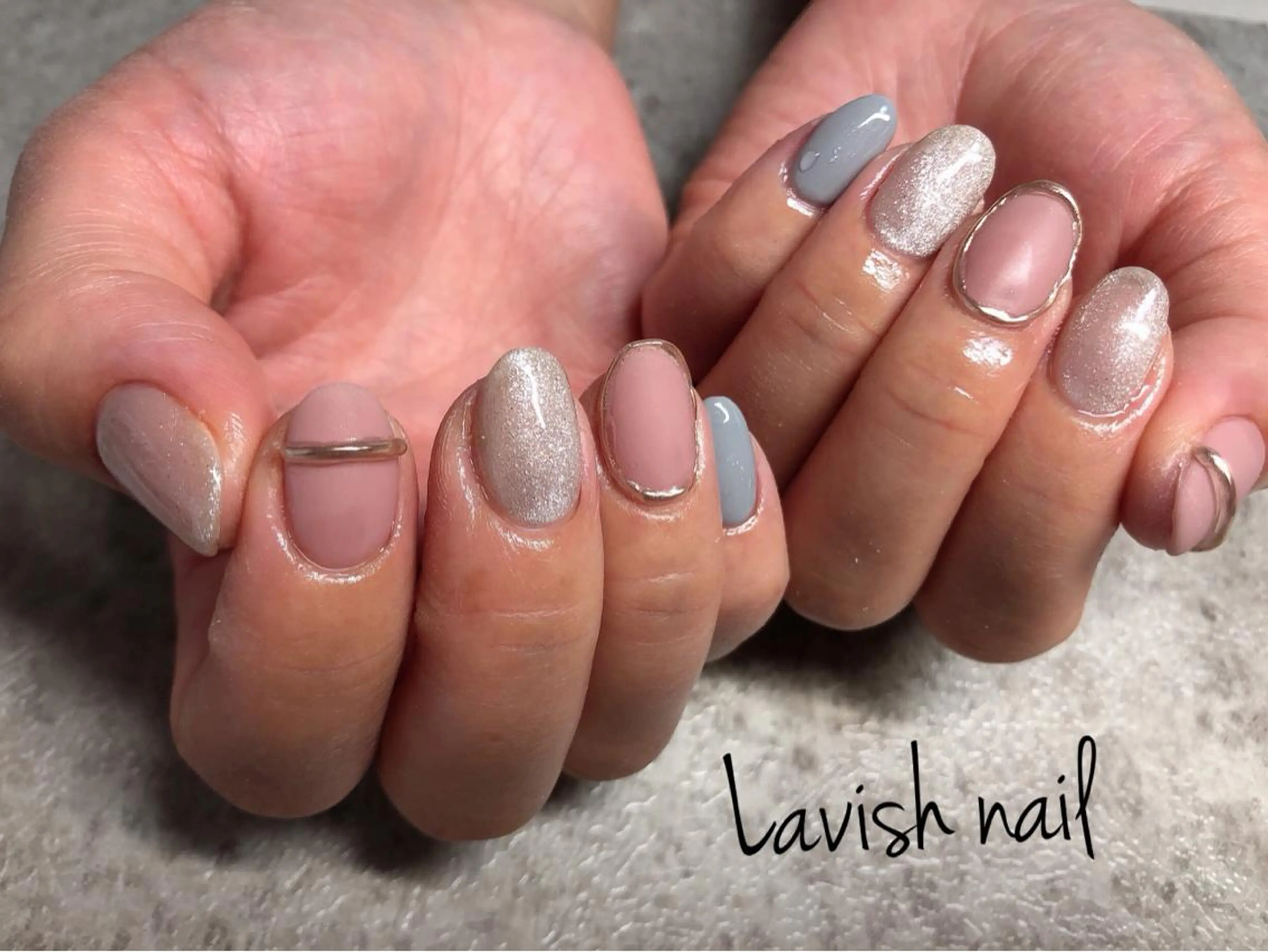 ネイル ハンドネイル Lavish nailのネイルデザイン
