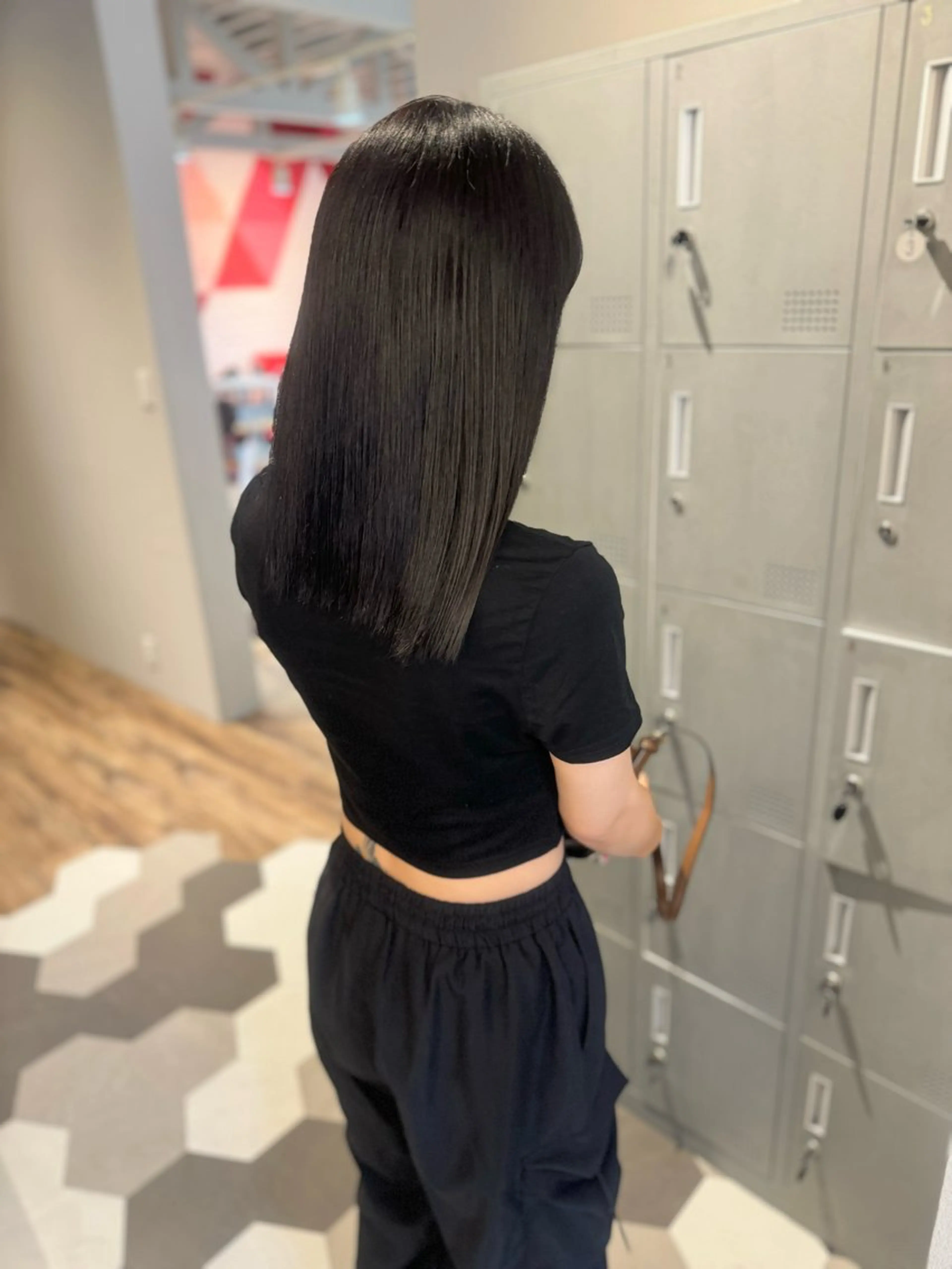 ミディアム カット ヘアカラー 【天満1艶髪】潤艶/ 髪質改善🌹釣本竜哉のヘアスタイル