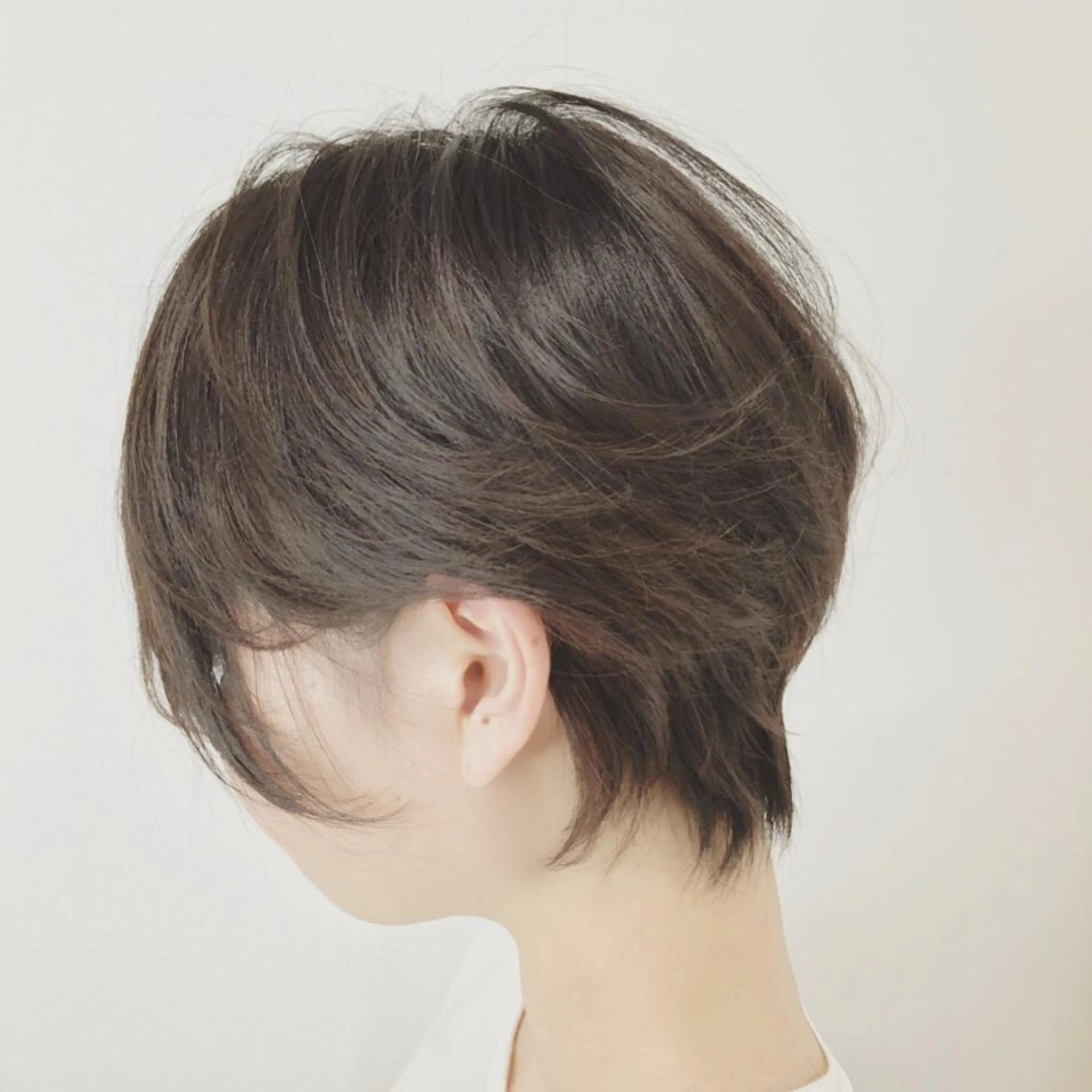 ショート カラー ショートボブ ハンサムショート ボブ ショートヘア 小顔カット カット トリートメント 上田 篤史のヘアスタイル