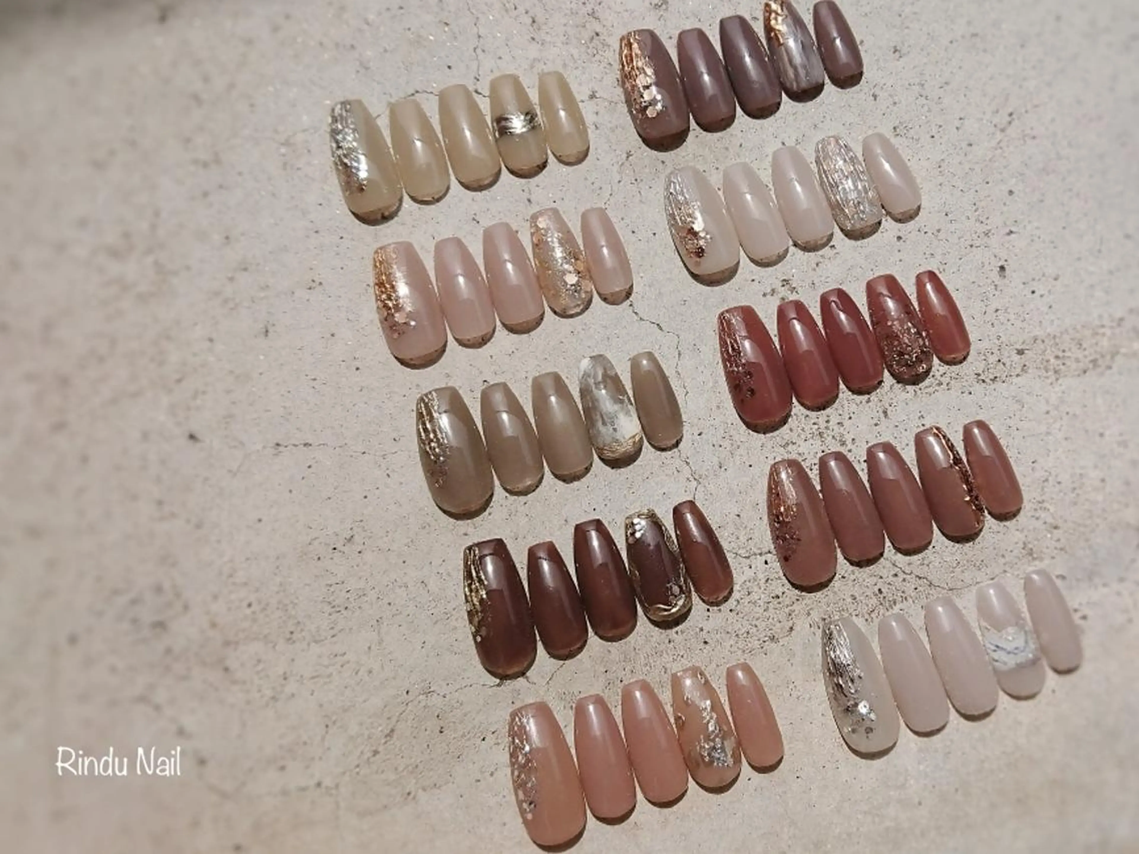 全員★オススメ★ベージュのニュアンスデザイン ※ジェルオフ別途+550円の写真