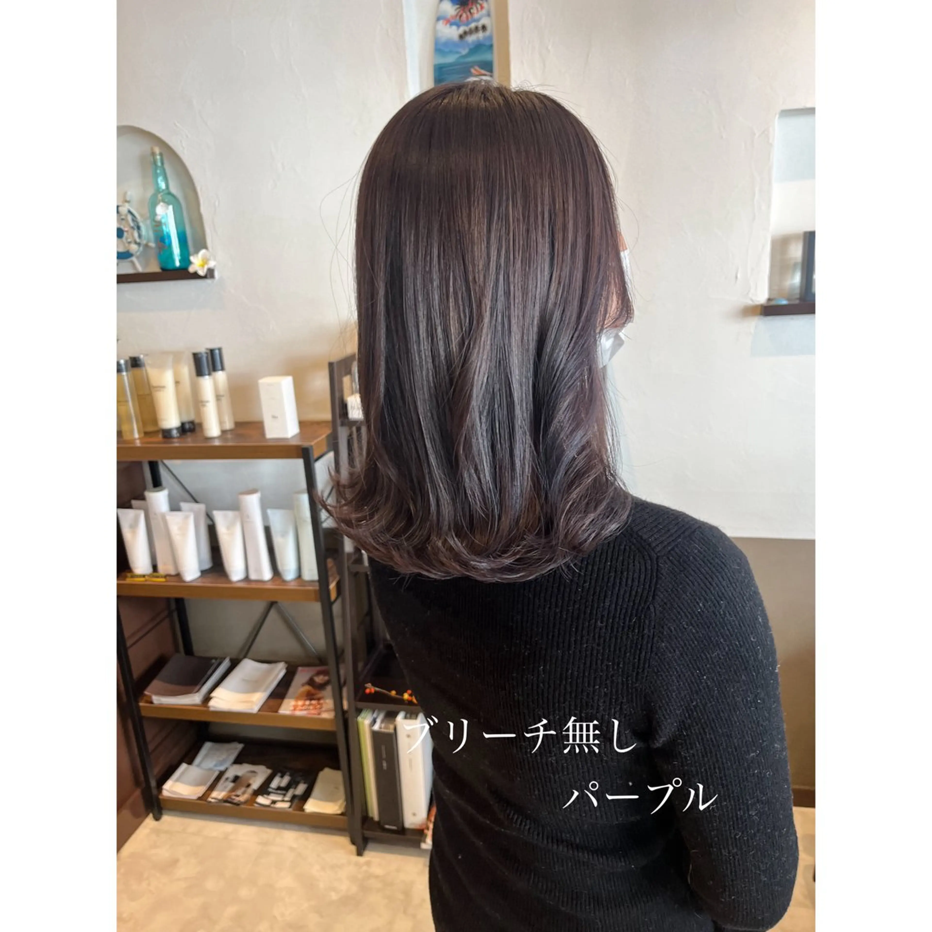ミディアム カラー 坂井田 浩樹のヘアスタイル