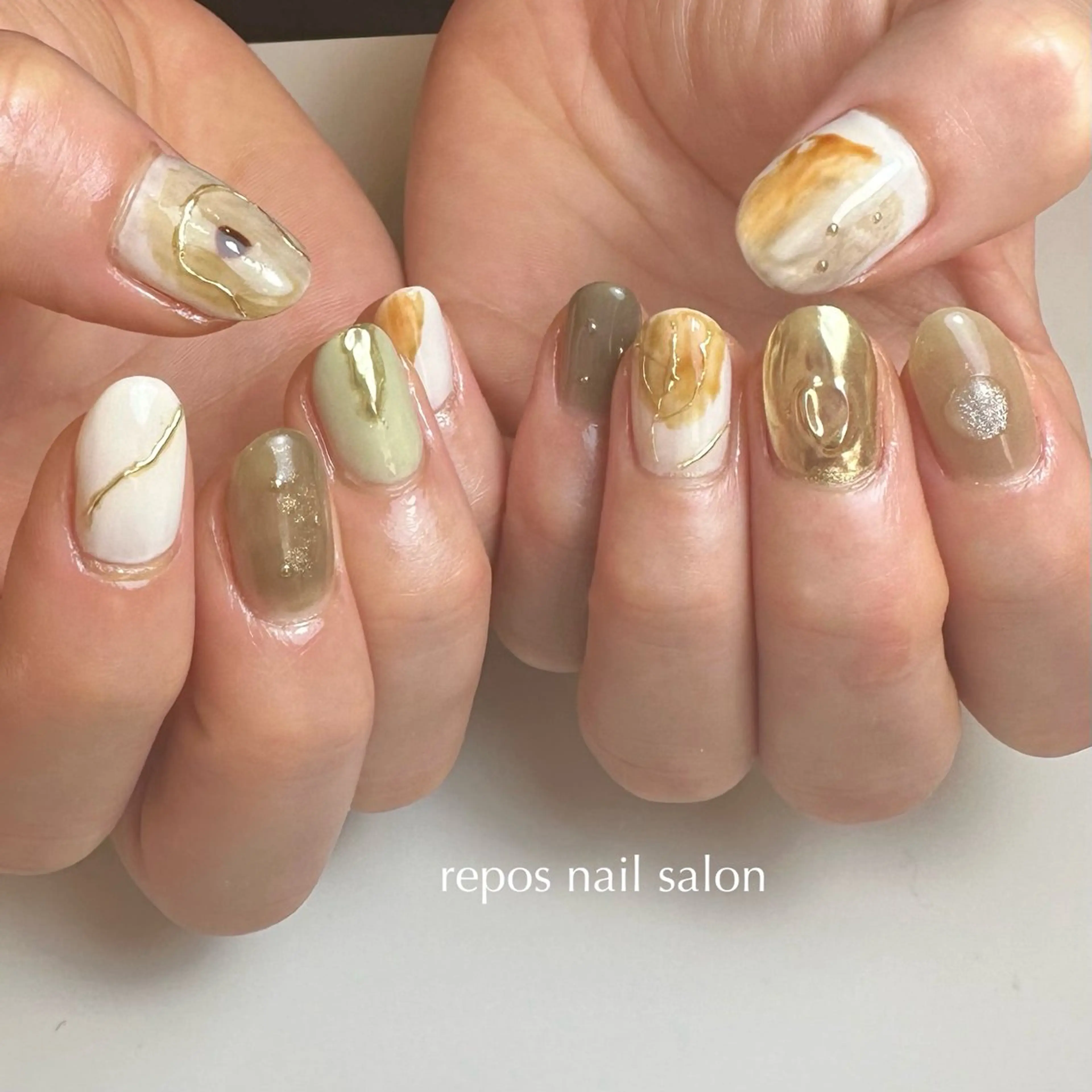 ネイル repos nail salonのネイルデザイン