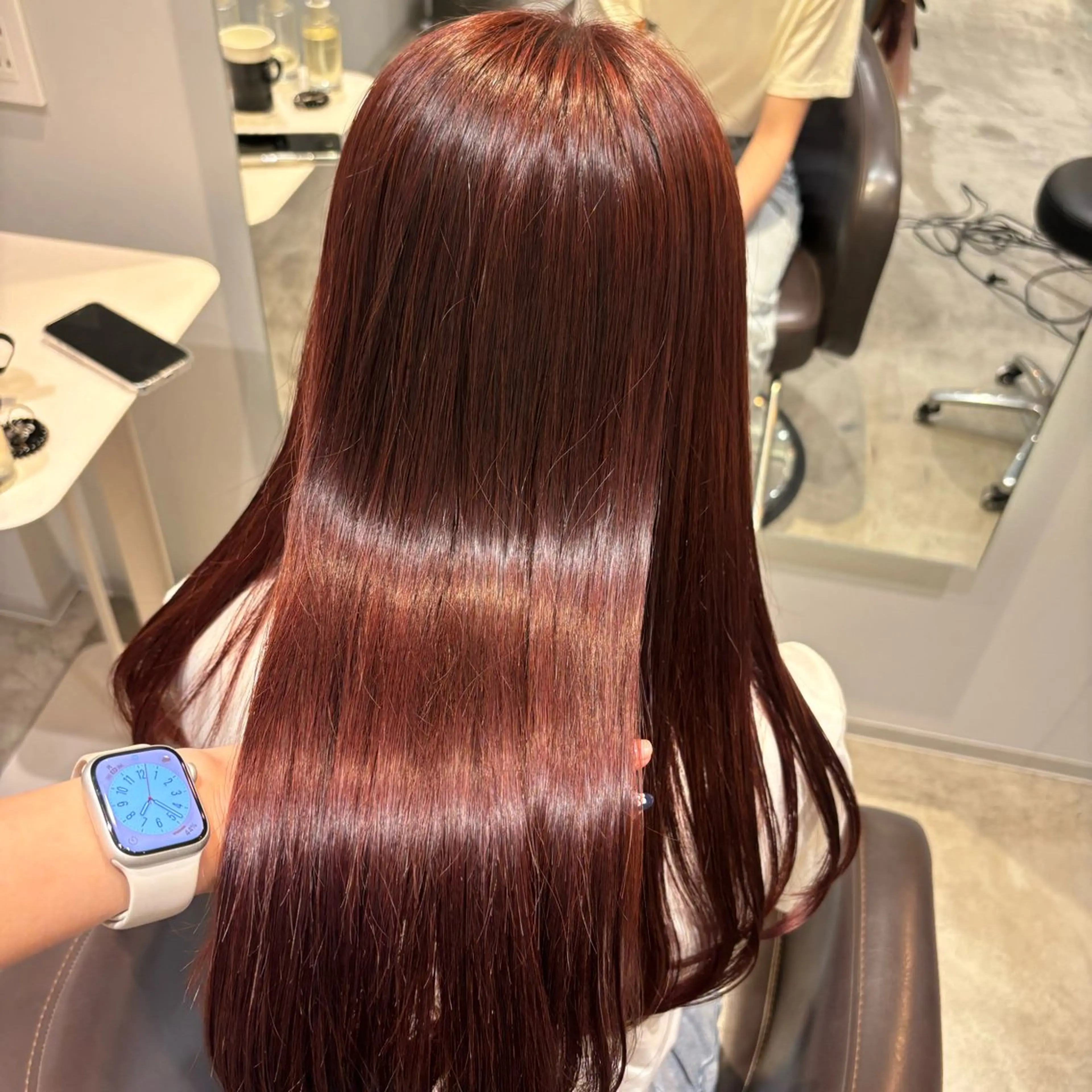 ロング kelly.un MIUのヘアスタイル