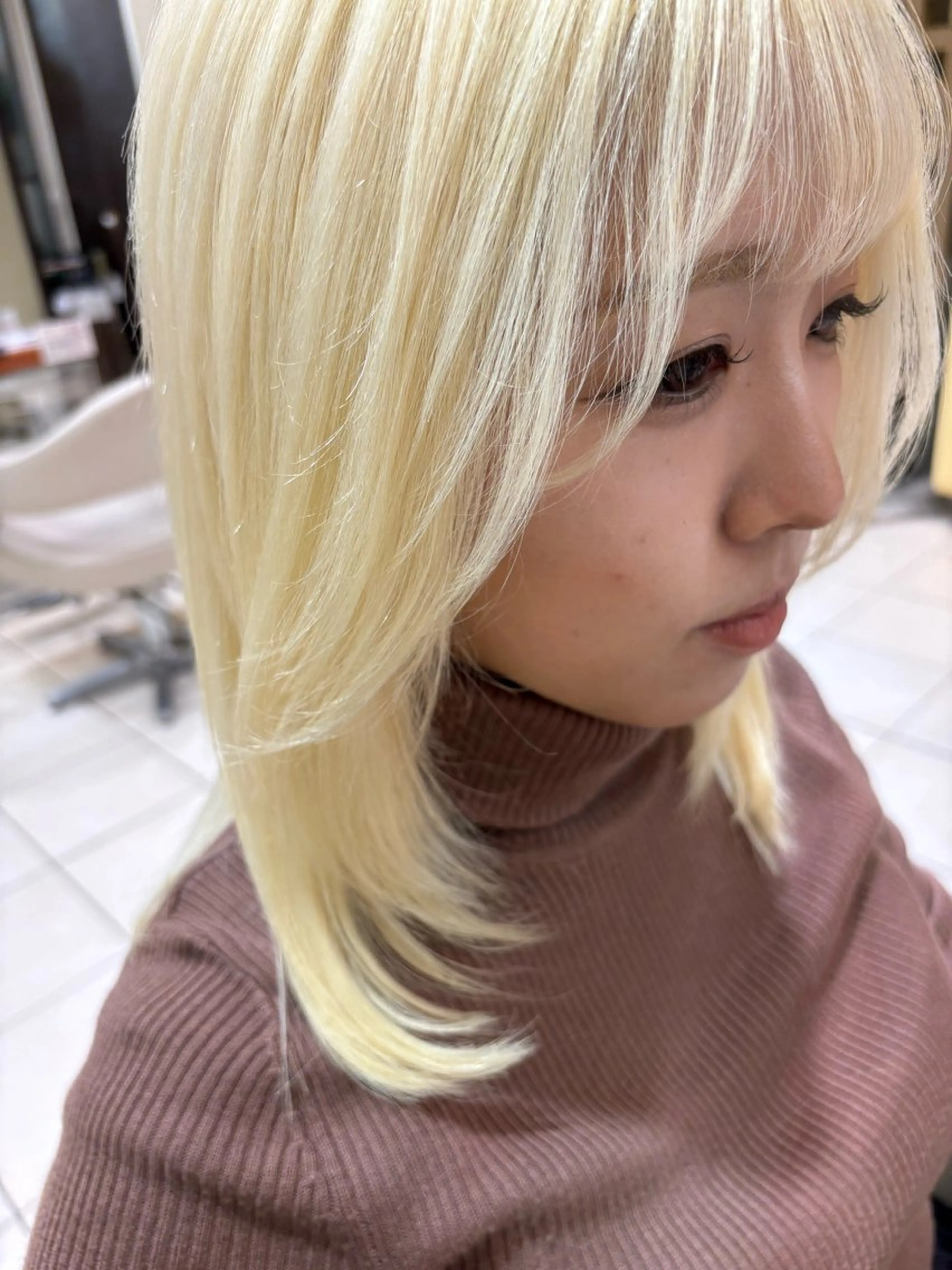 🍒似合わせカット➕プラチナケアトリートメント✂️の写真