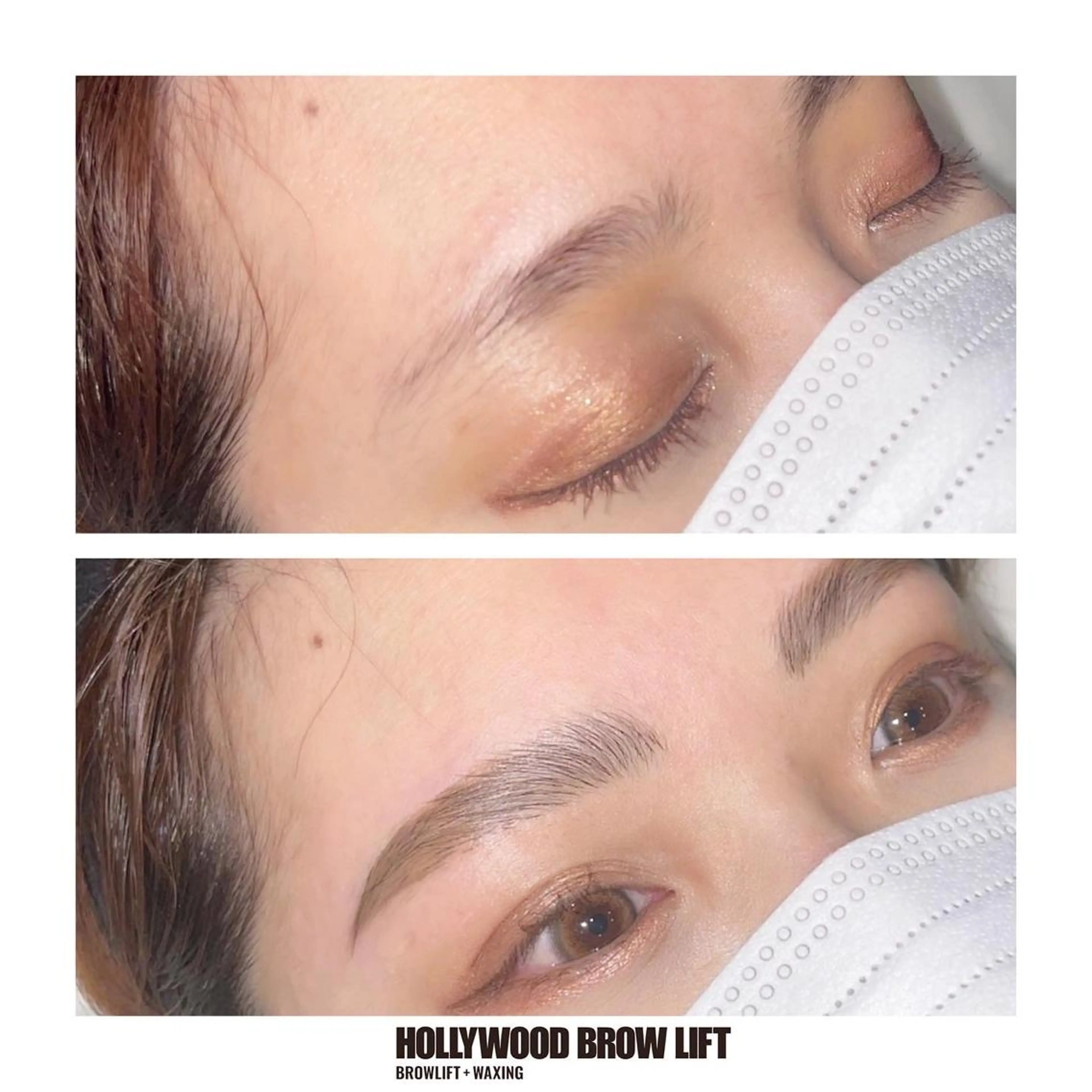 アイブロウ ハリウッドブロウリフト RigHair MIZUHOのネイルデザイン