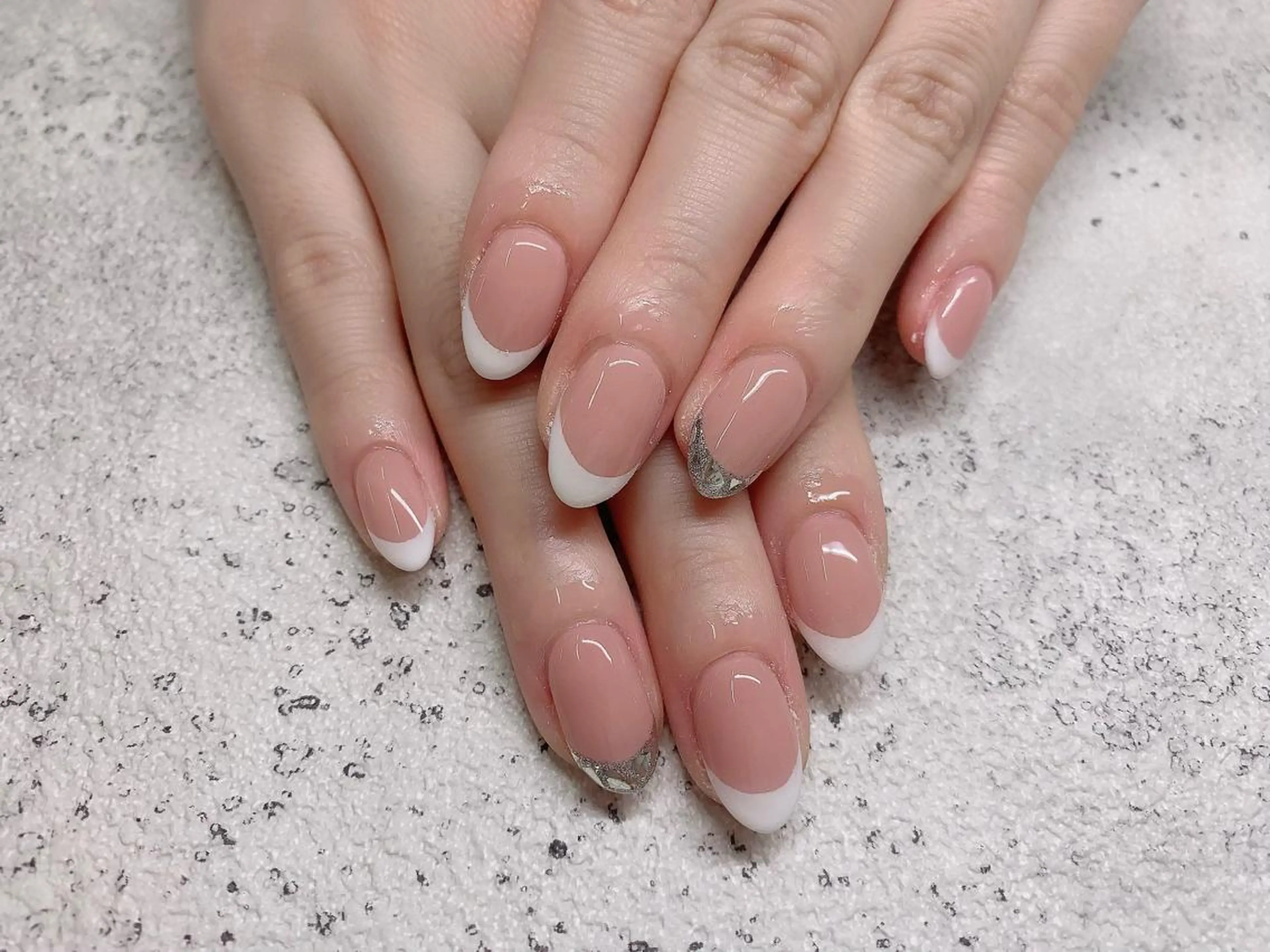 ハンド💅🏻カラーフレンチの写真