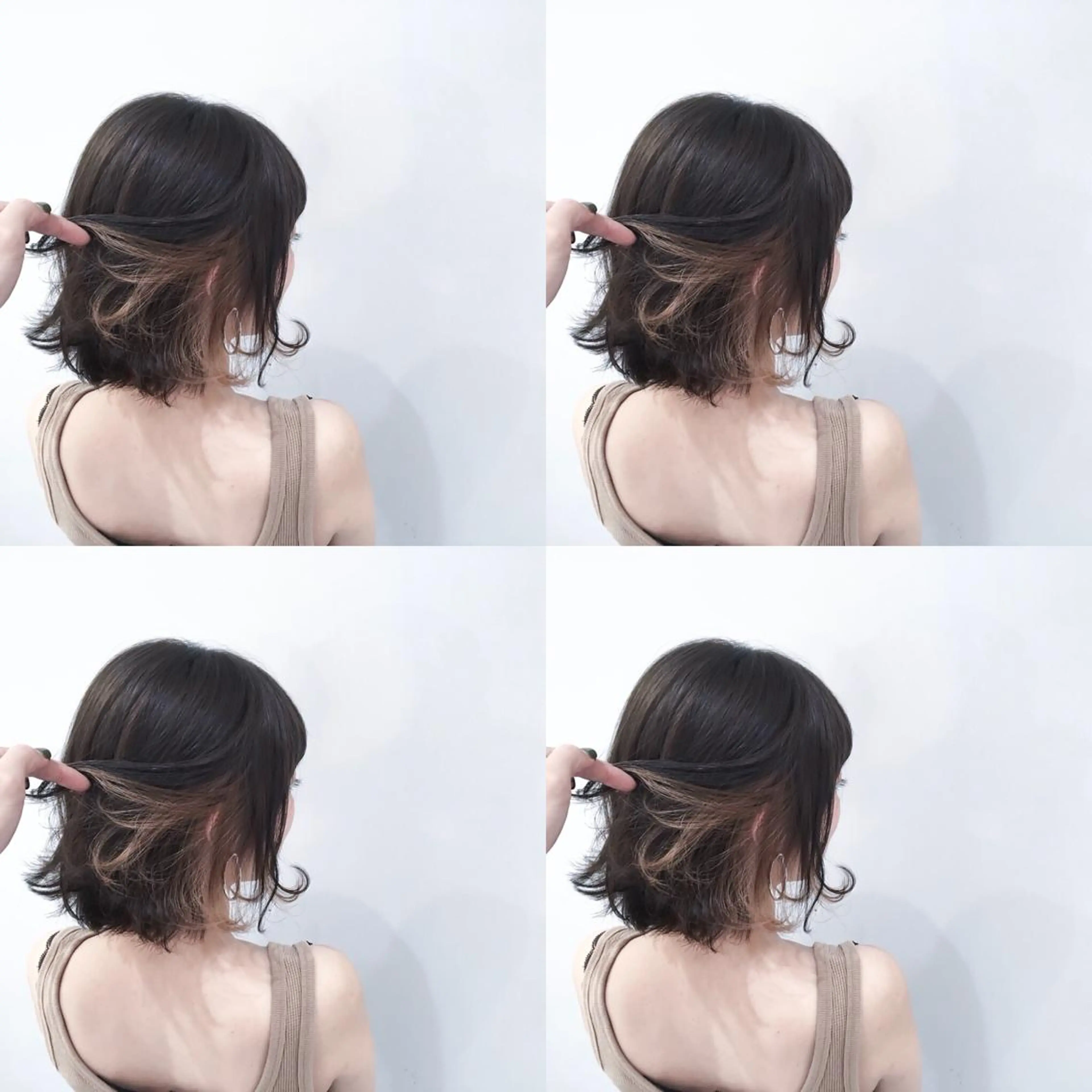 ショート カラー なんば髪質改善カラー Ardoreのヘアスタイル