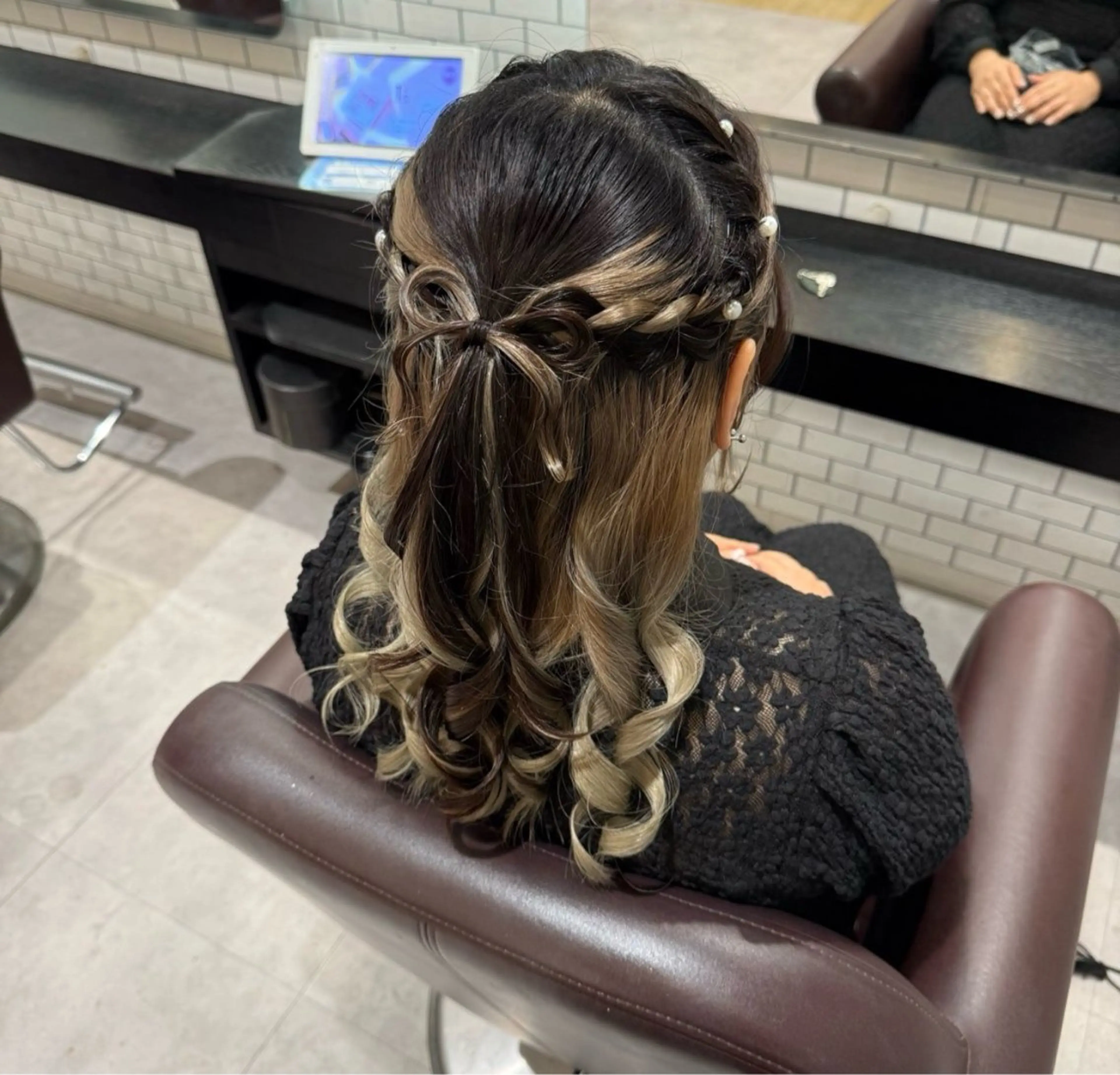 ロング ヘアアレンジ 🎀ヘアアレンジ 🎀ななみのヘアスタイル