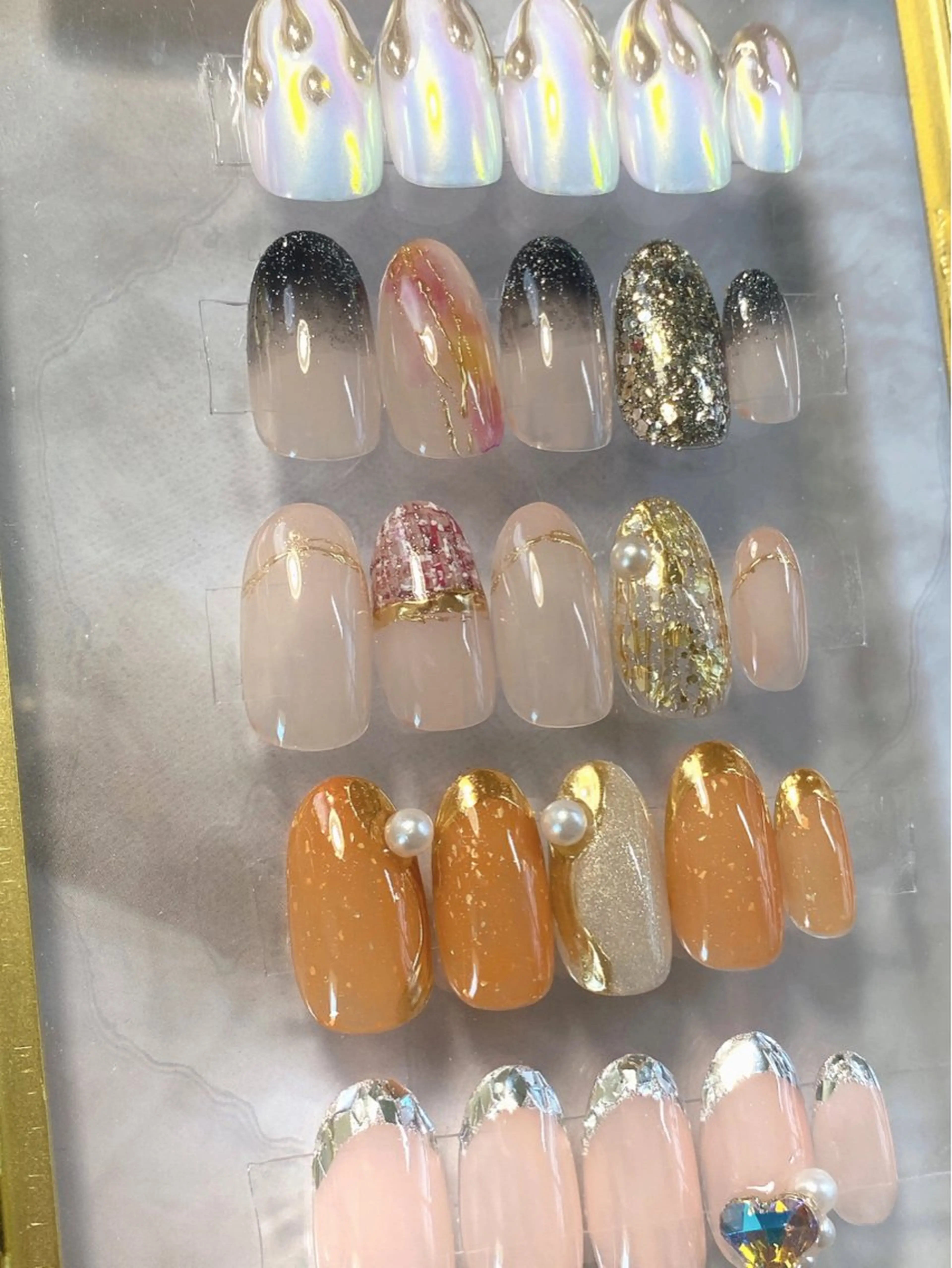 ネイル 大人キレイ 𝑁𝑖𝑥𝑖𝑠のネイルデザイン