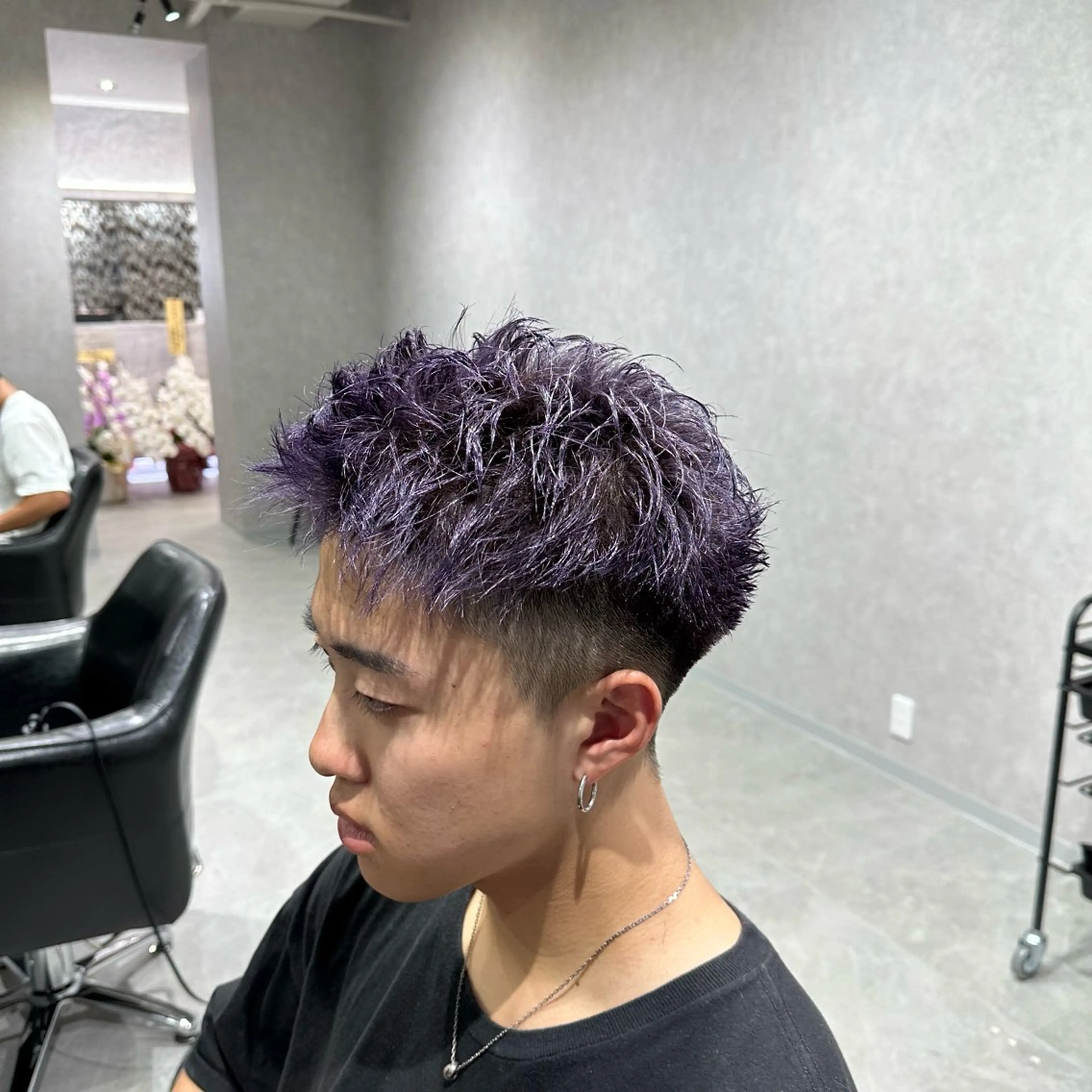 ショート カラー メンズ エースヘアー KENTAのヘアスタイル