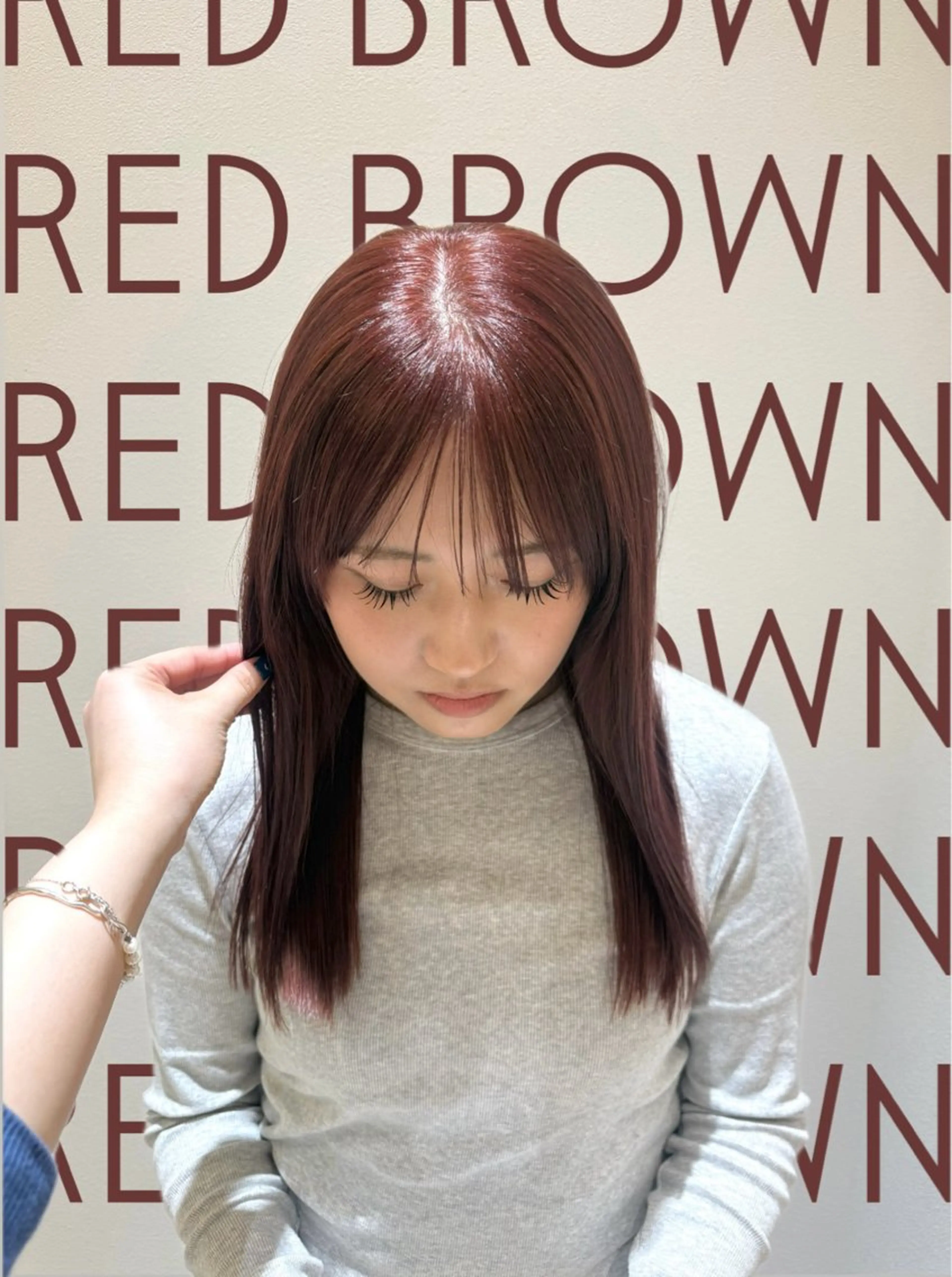 カラー ヘアカラー トリートメント yana /カラーモデルのヘアスタイル