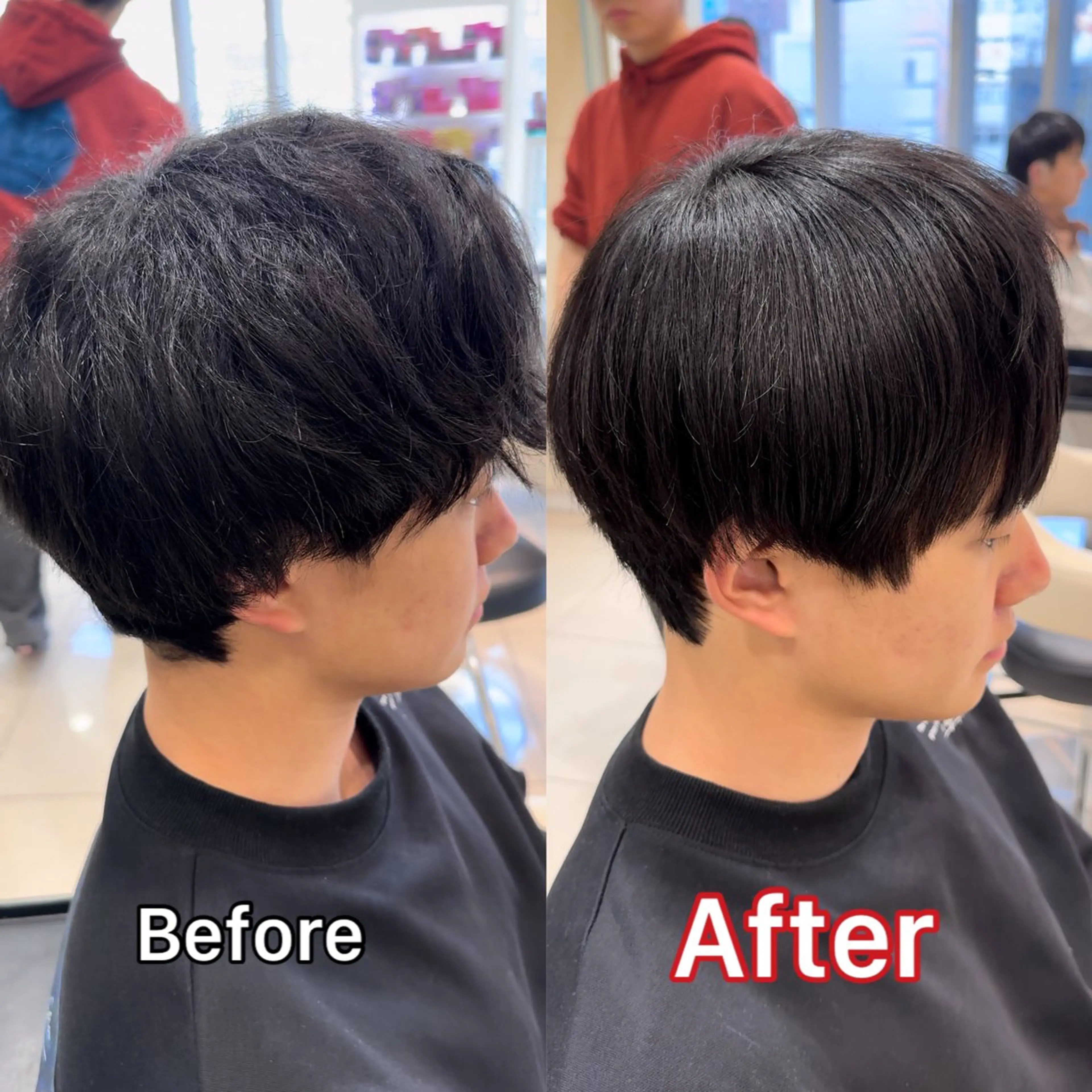 パーマ メンズ 縮毛矯正 メンズ縮毛矯正 ♠️店長下平隼人のヘアスタイル