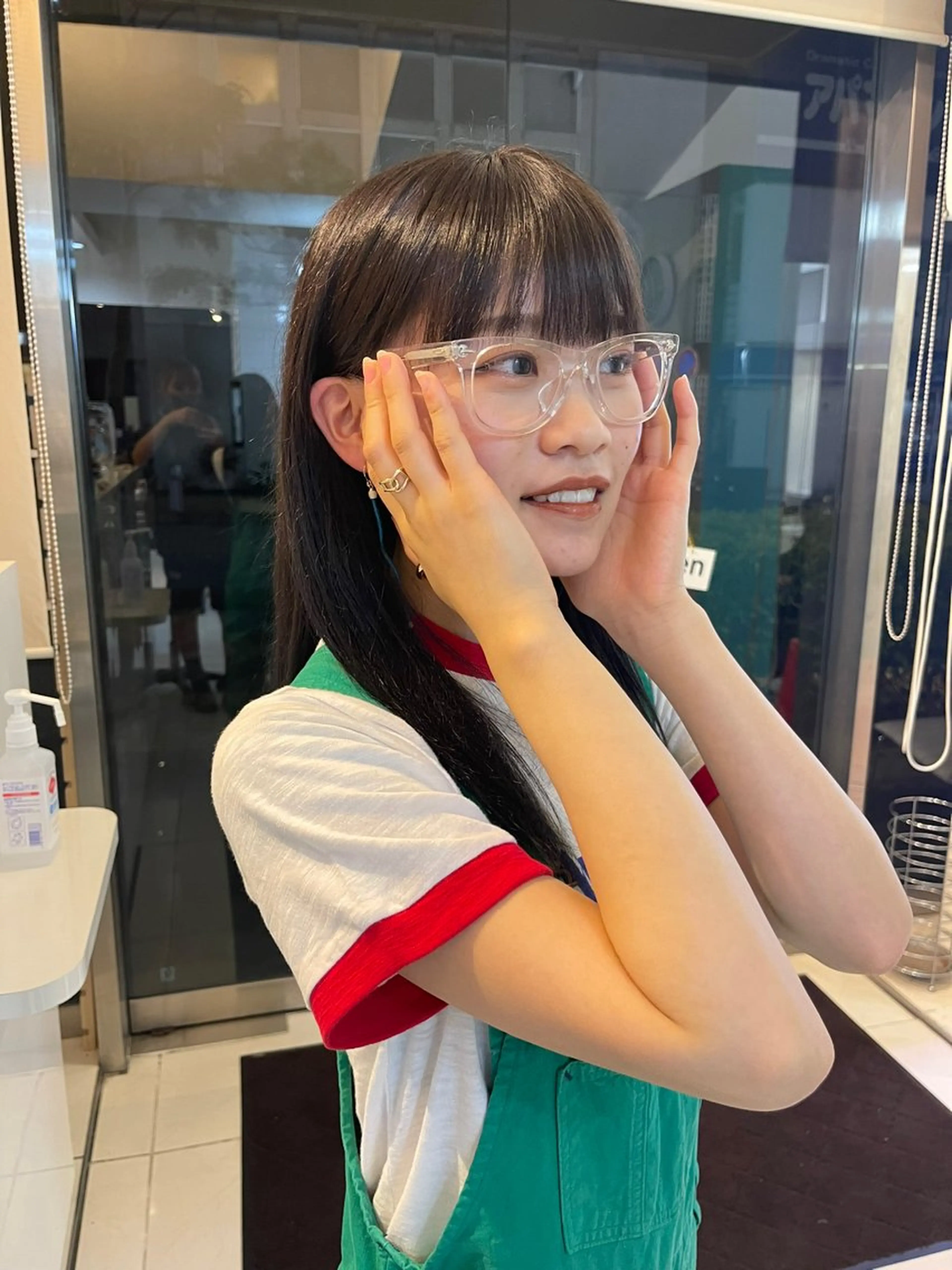 セミロング カラー ヘアカラー トリートメント 💎艶カラー髪質改善 💎🐇uraraのヘアスタイル