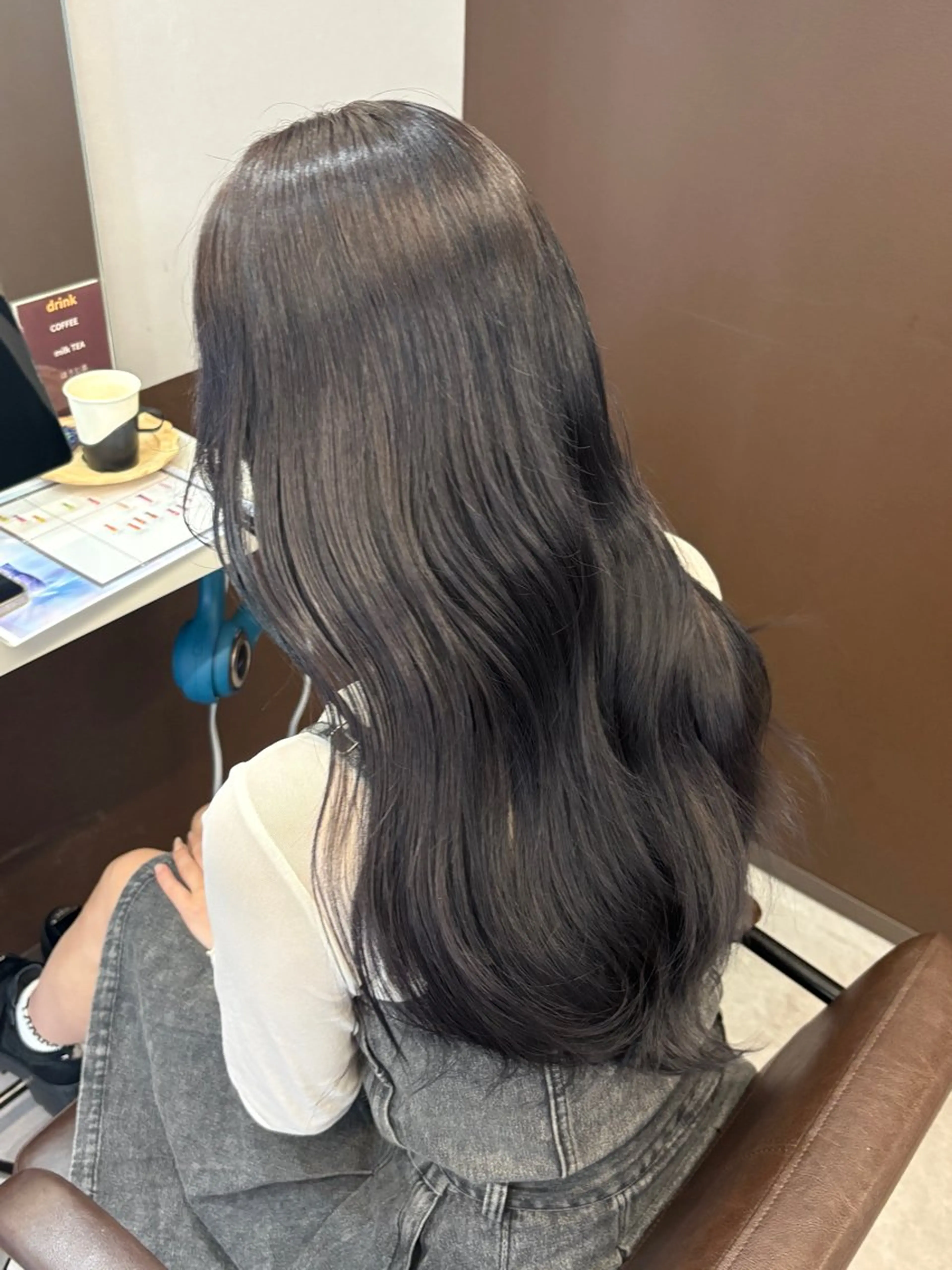 ロング カラー 韓国×髪質改善カラー 💎hinaのヘアスタイル