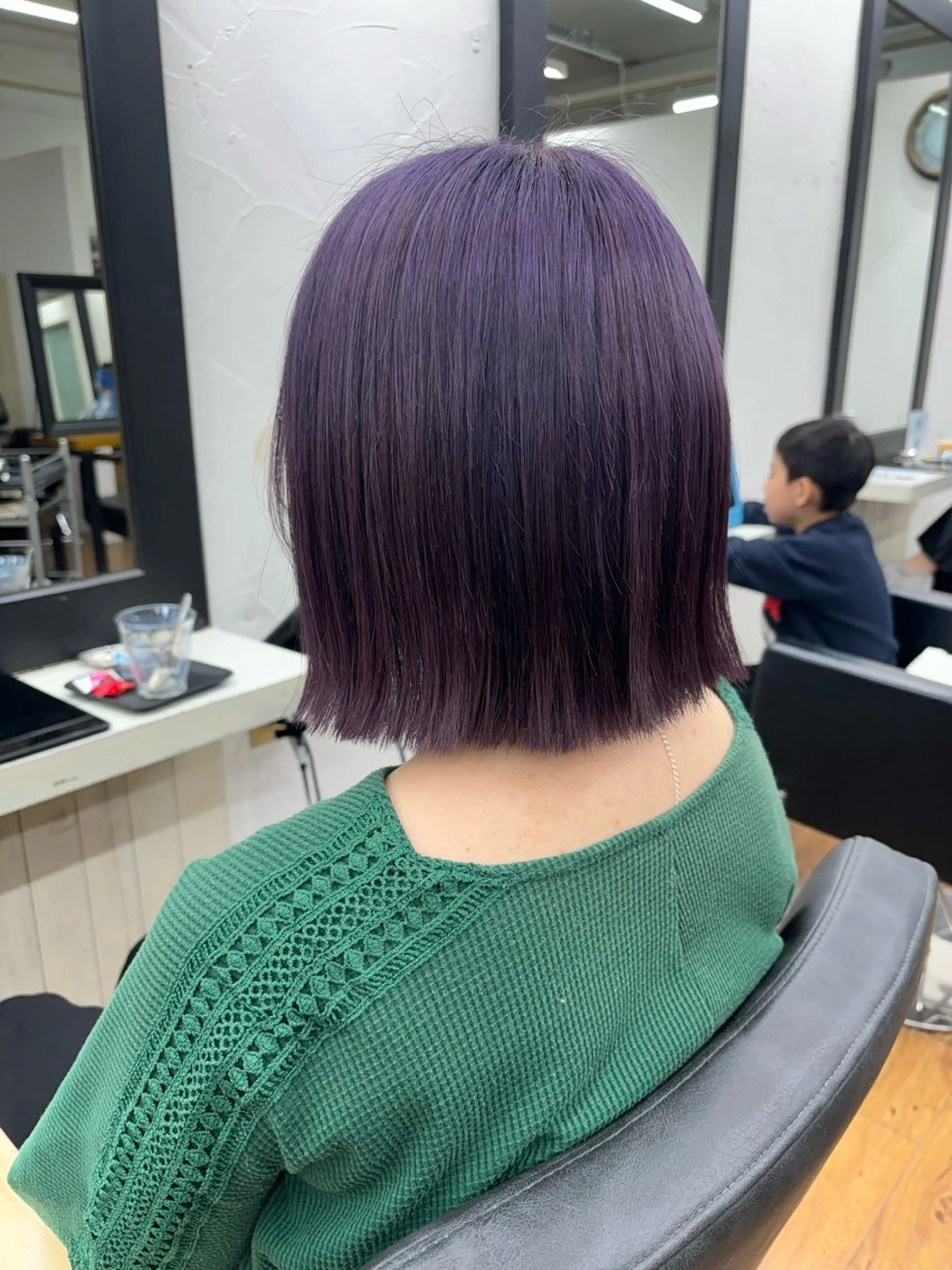 カラー ブリーチ ヘアカラー 香野 優子のヘアスタイル