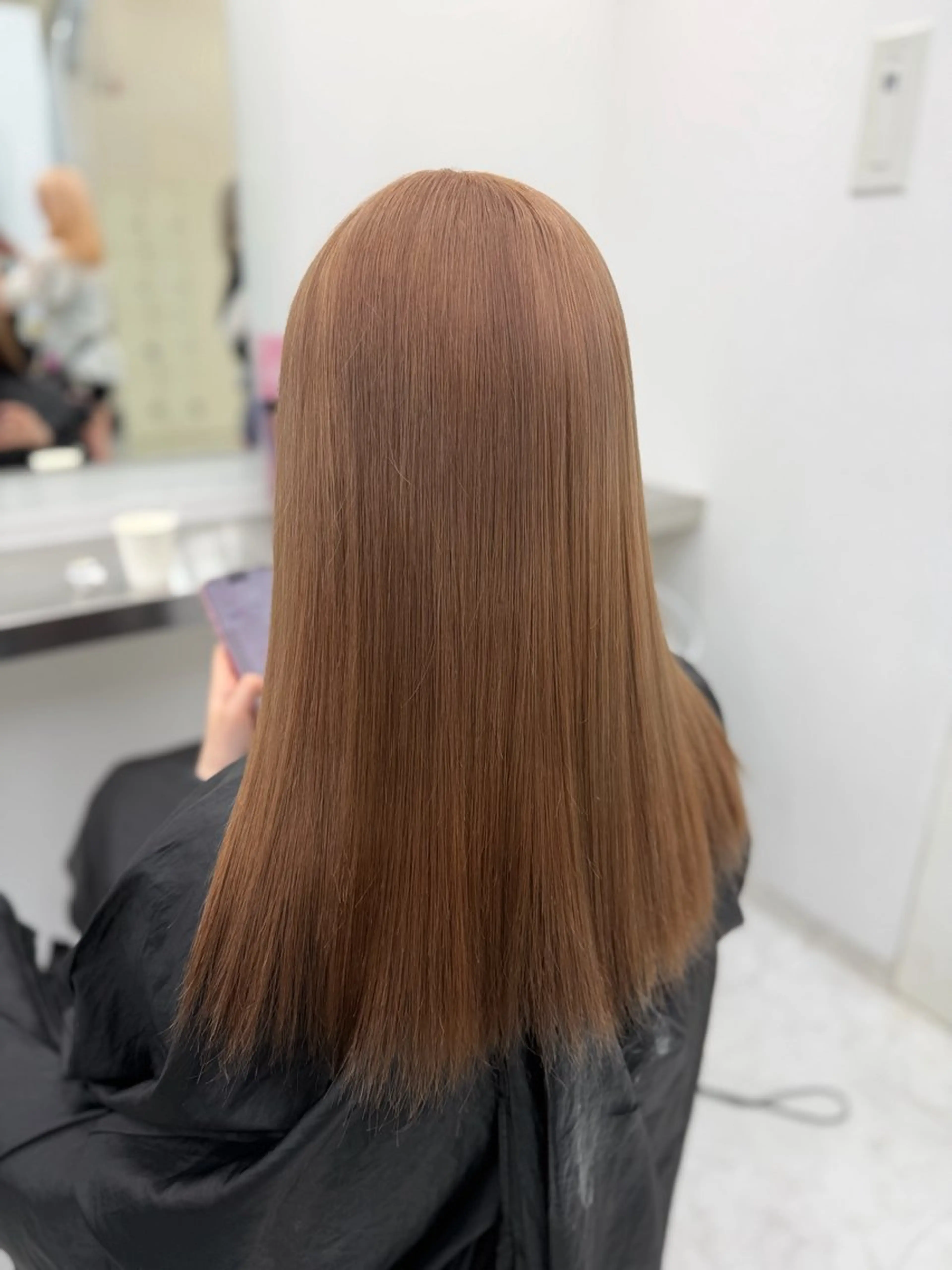 カラー カット ヘアカラー トリートメント 透明感ベージュ🎀 Anju/渋谷🎀のヘアスタイル