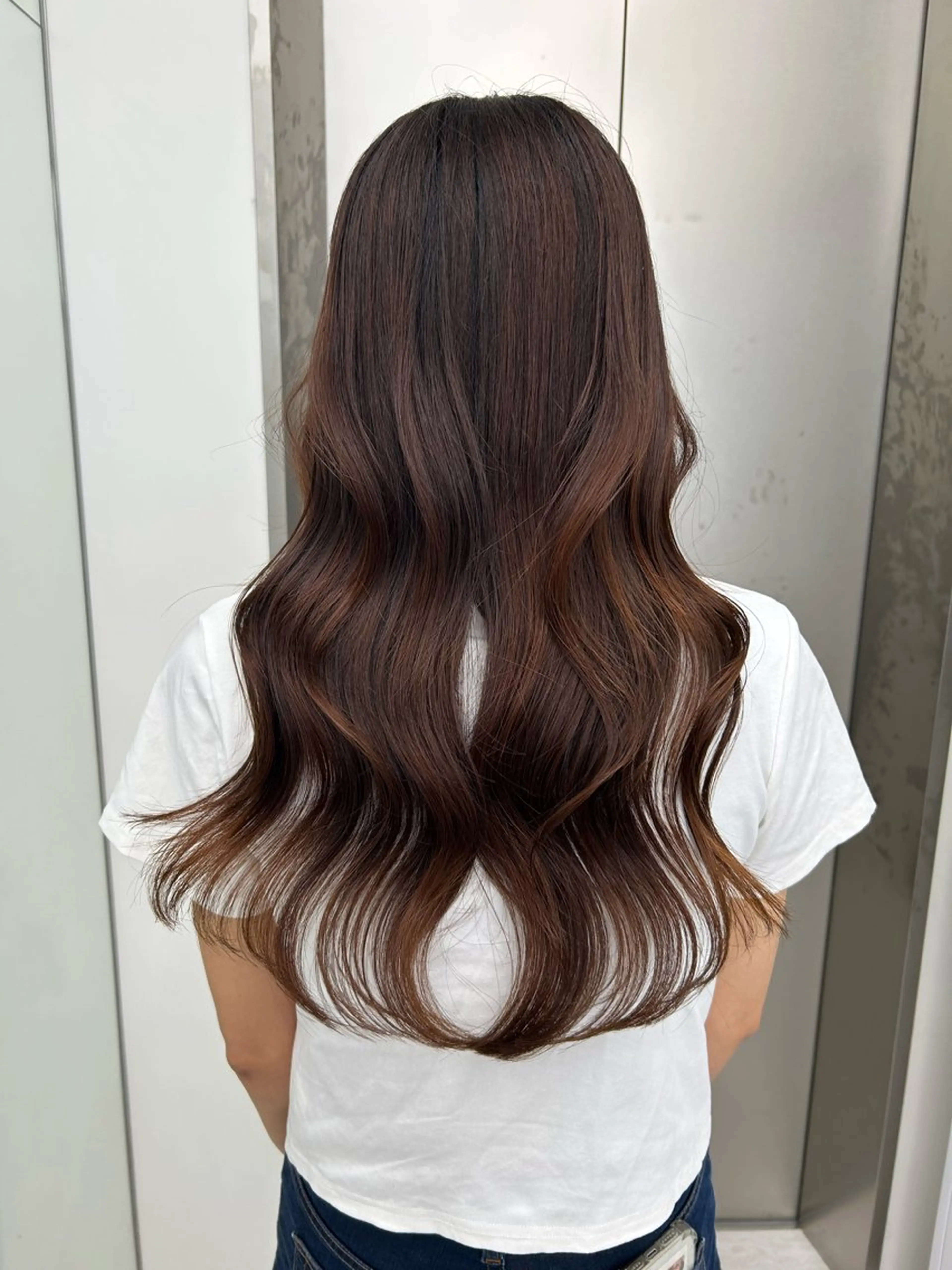 ロング 心斎橋/似合わせ カット/ヘアセットのヘアスタイル