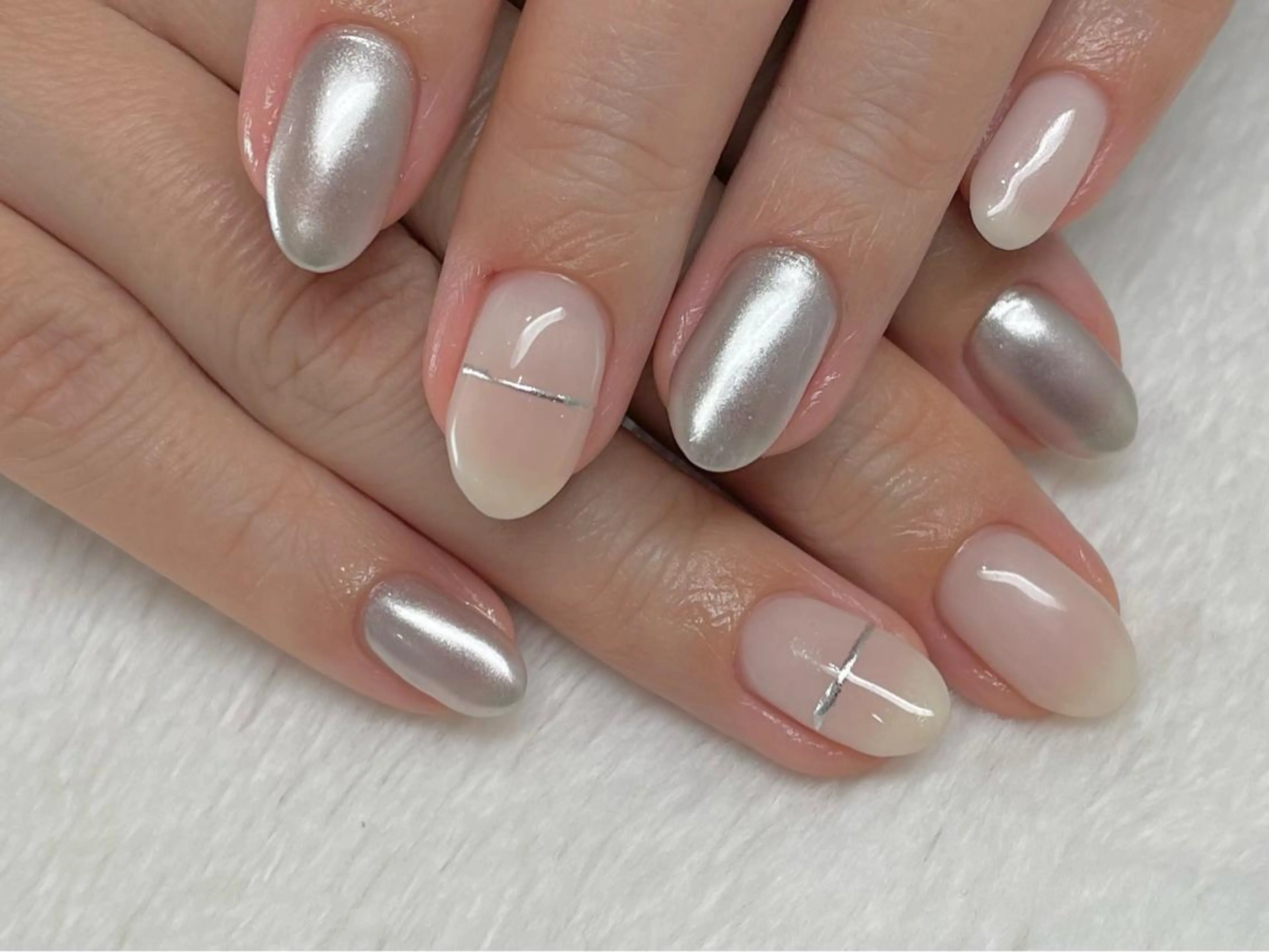 ネイル ミラーネイル riri-nail Rie Endoのネイルデザイン