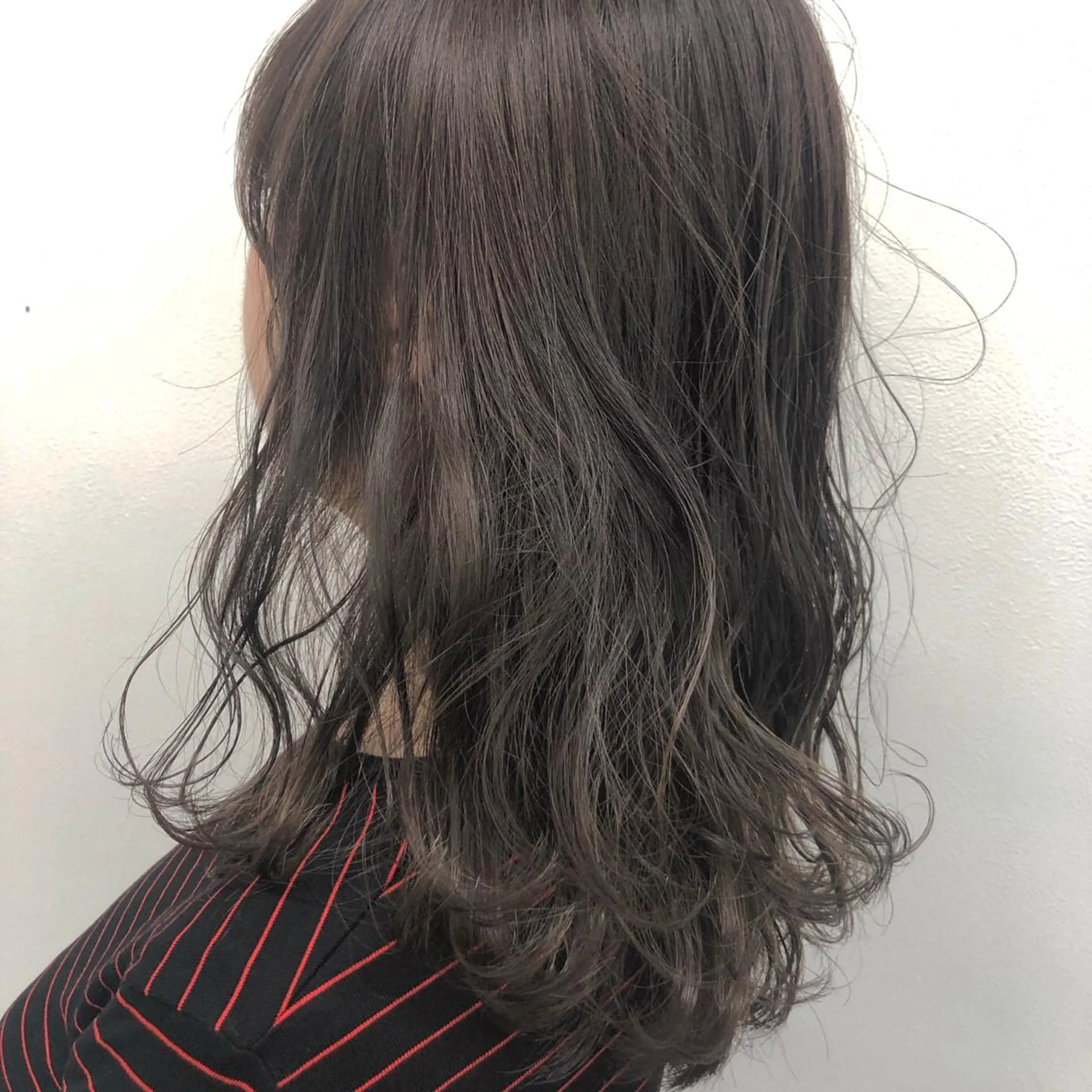 ミディアム カラー ヘアアレンジ ベージュカラー ハイライトカラー モカベージュ ハイライト 美髪矯正/透明感カラ ー🫧YUUKI🫧のヘアスタイル