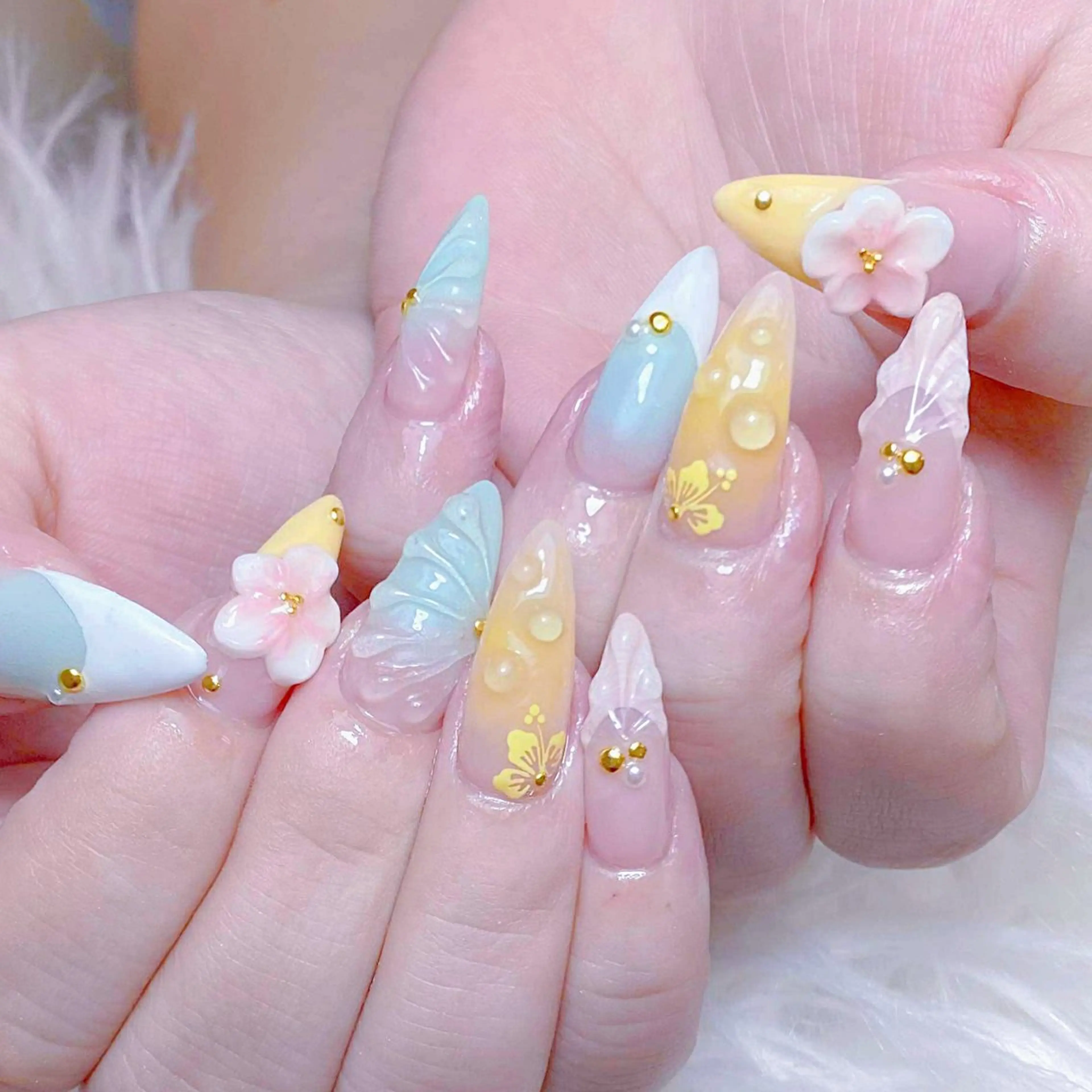 ネイル ハンドネイル ANH NAIL ゴテゴテ専門店💎のネイルデザイン