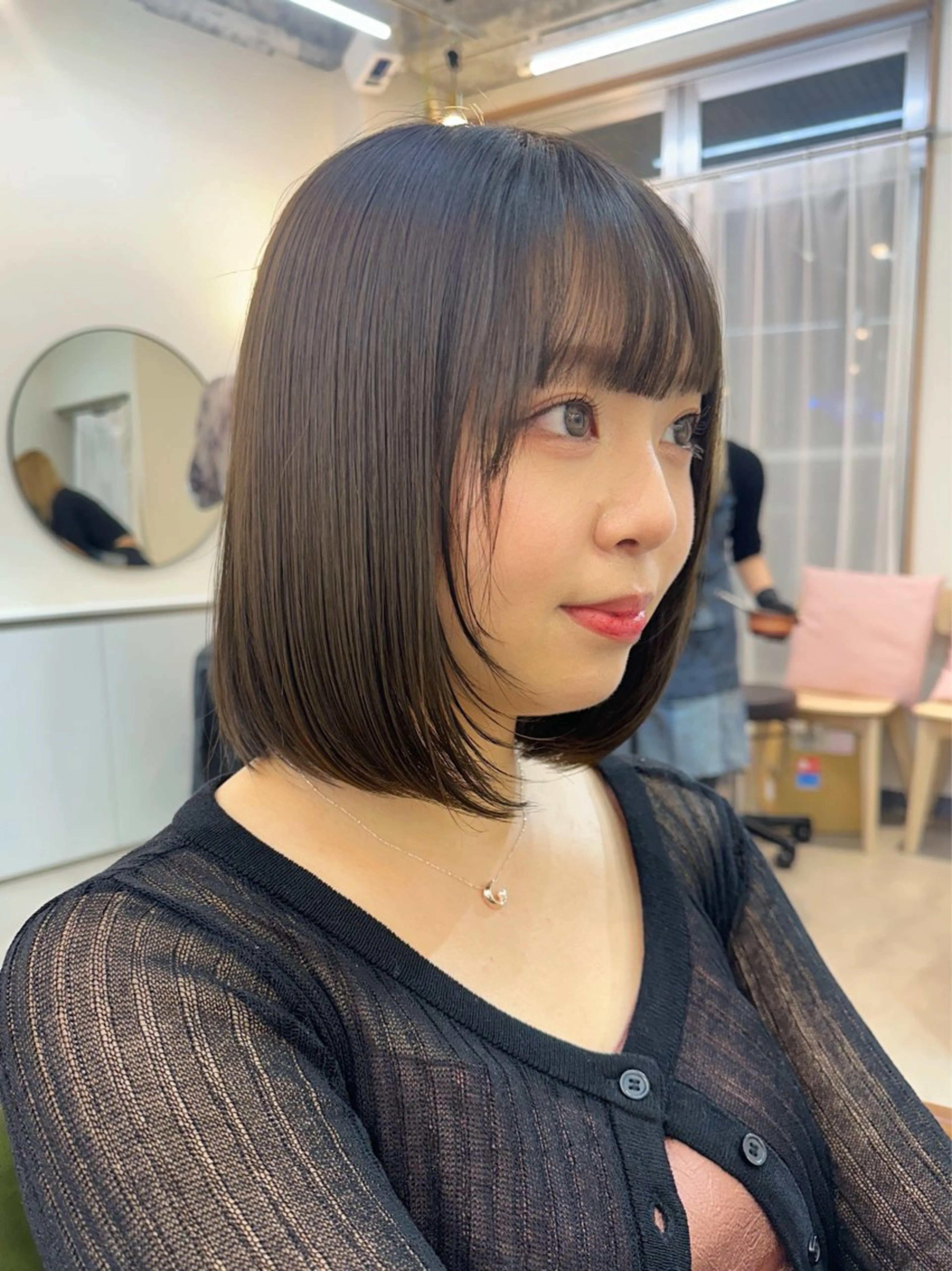 ショート カラー ヘアカラー レイヤー/顔周り /いいぬまみかのヘアスタイル