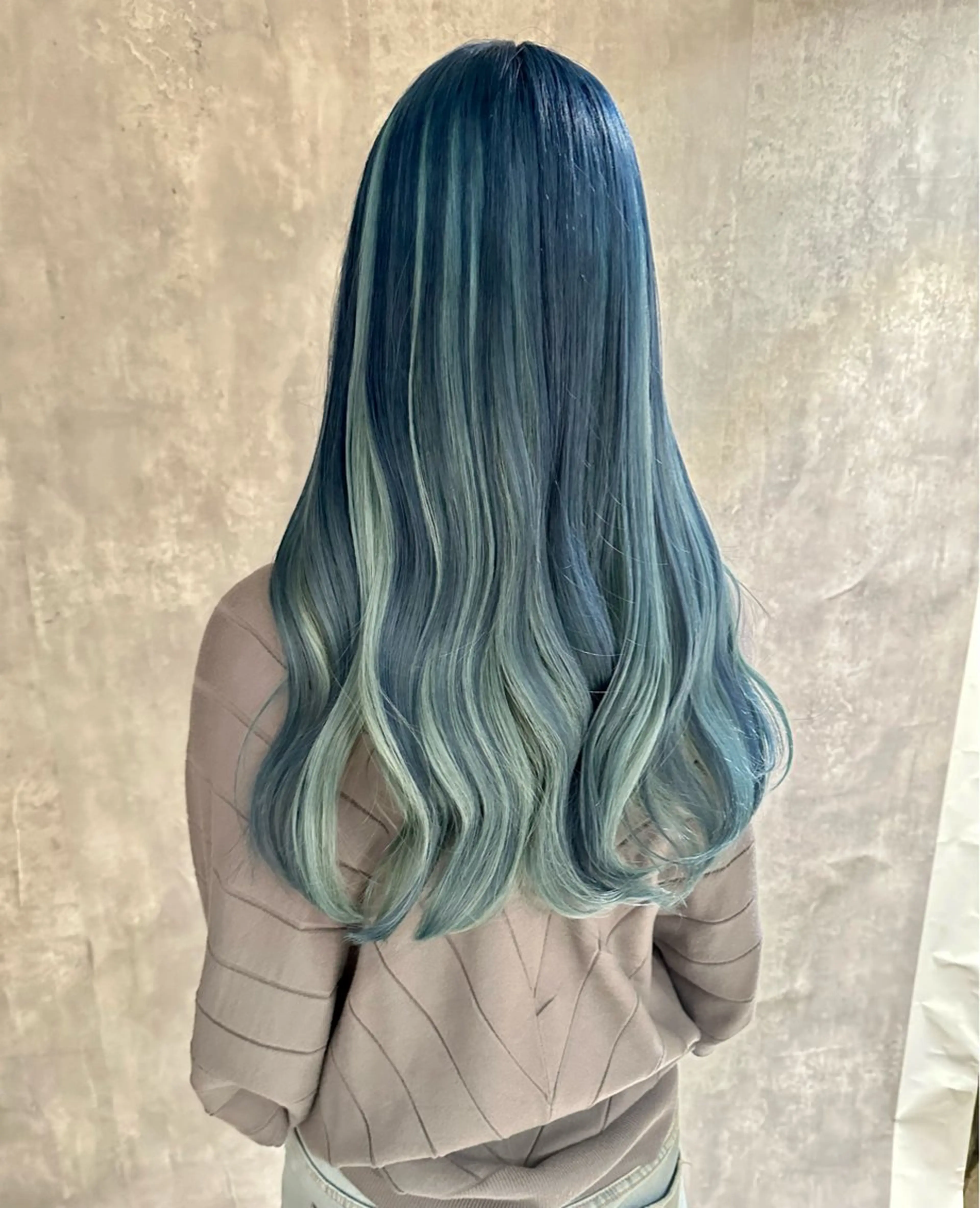 セミロング カラー ヘアカラー トリートメント ヘアセット ✨艶ブリーチカラー ✨四ノ宮裕己のヘアスタイル