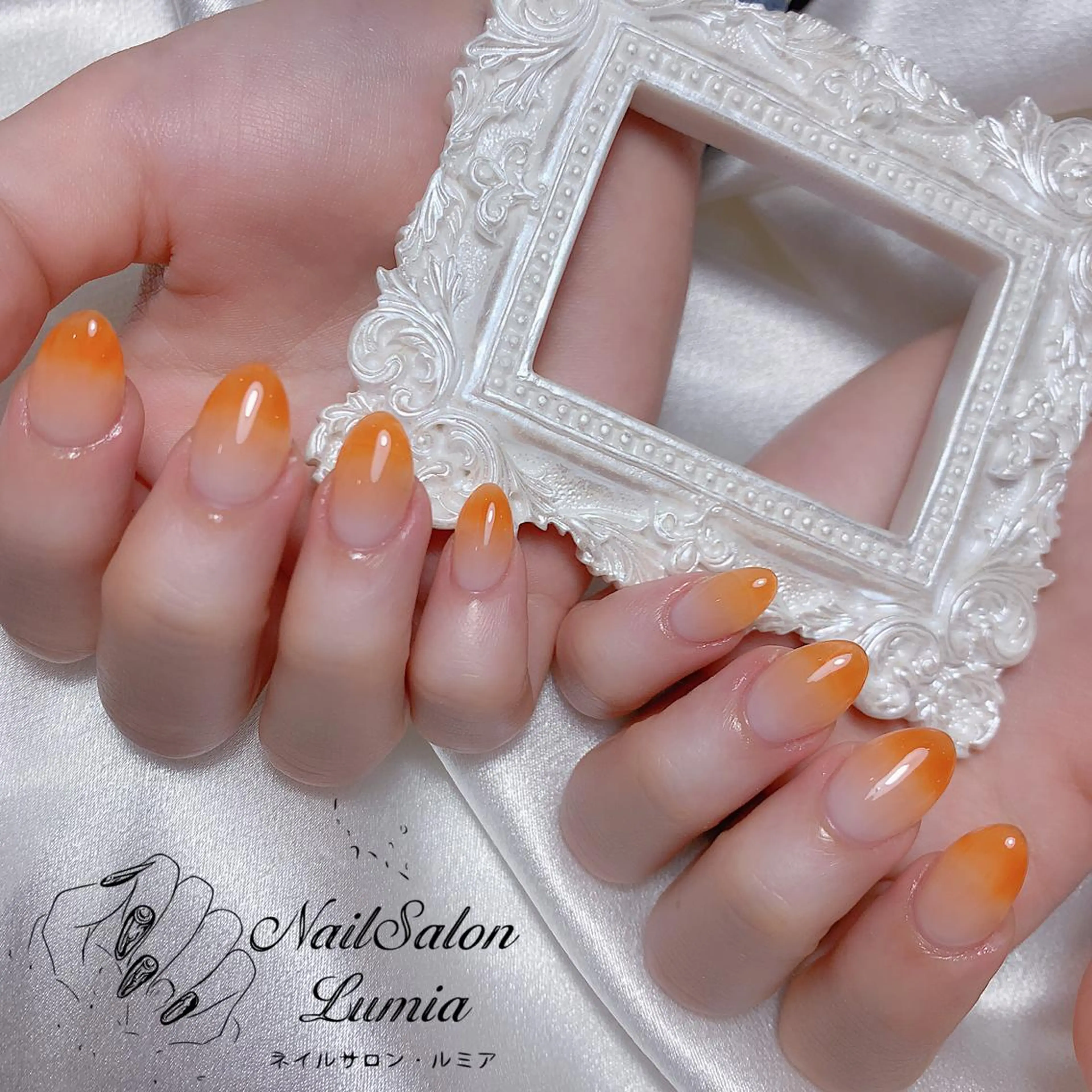 ネイル ハンドネイル ネイルサロン ルミア Lumia 店長のネイルデザイン
