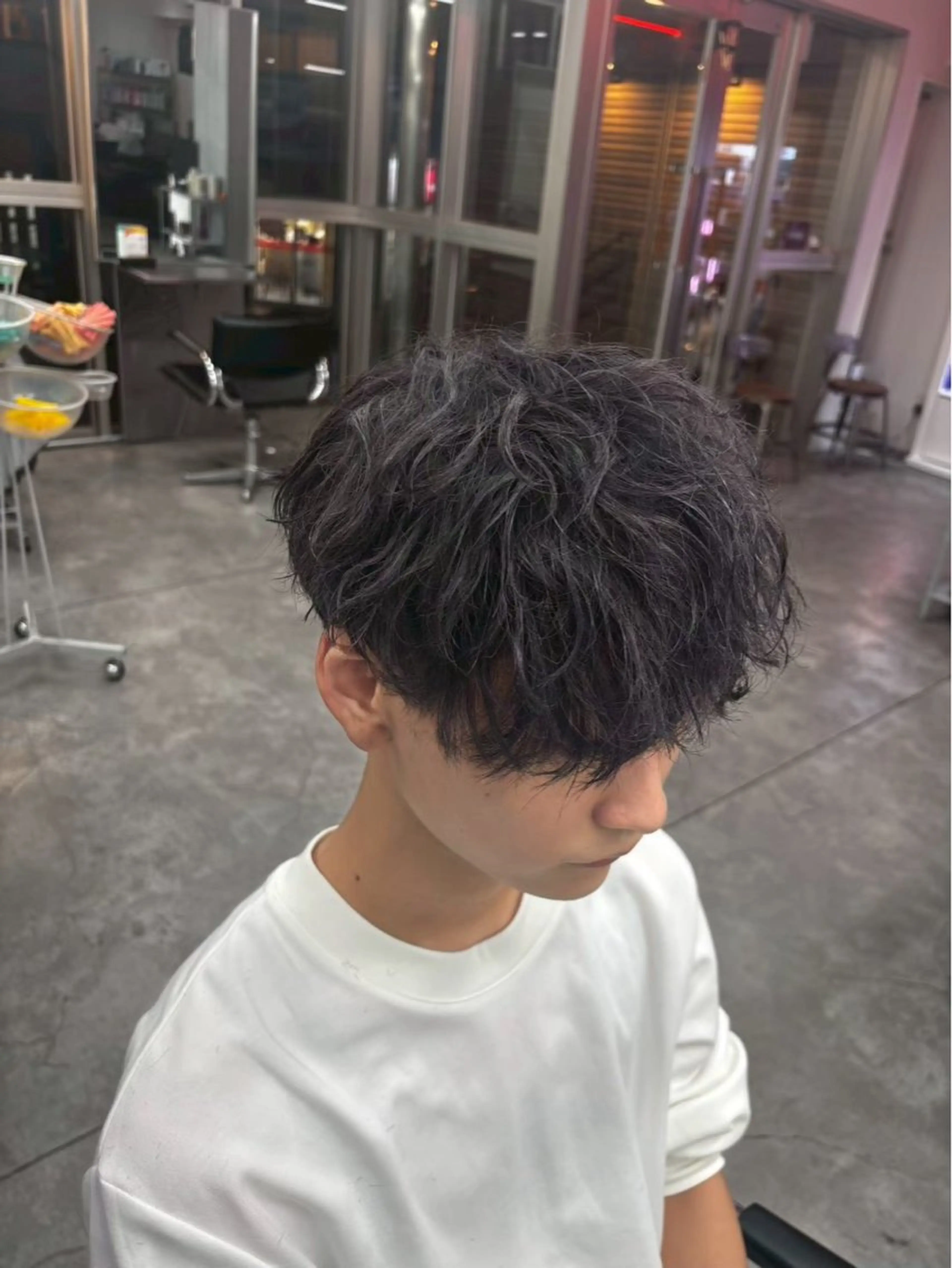 メンズ 熊谷 莉緒のヘアスタイル