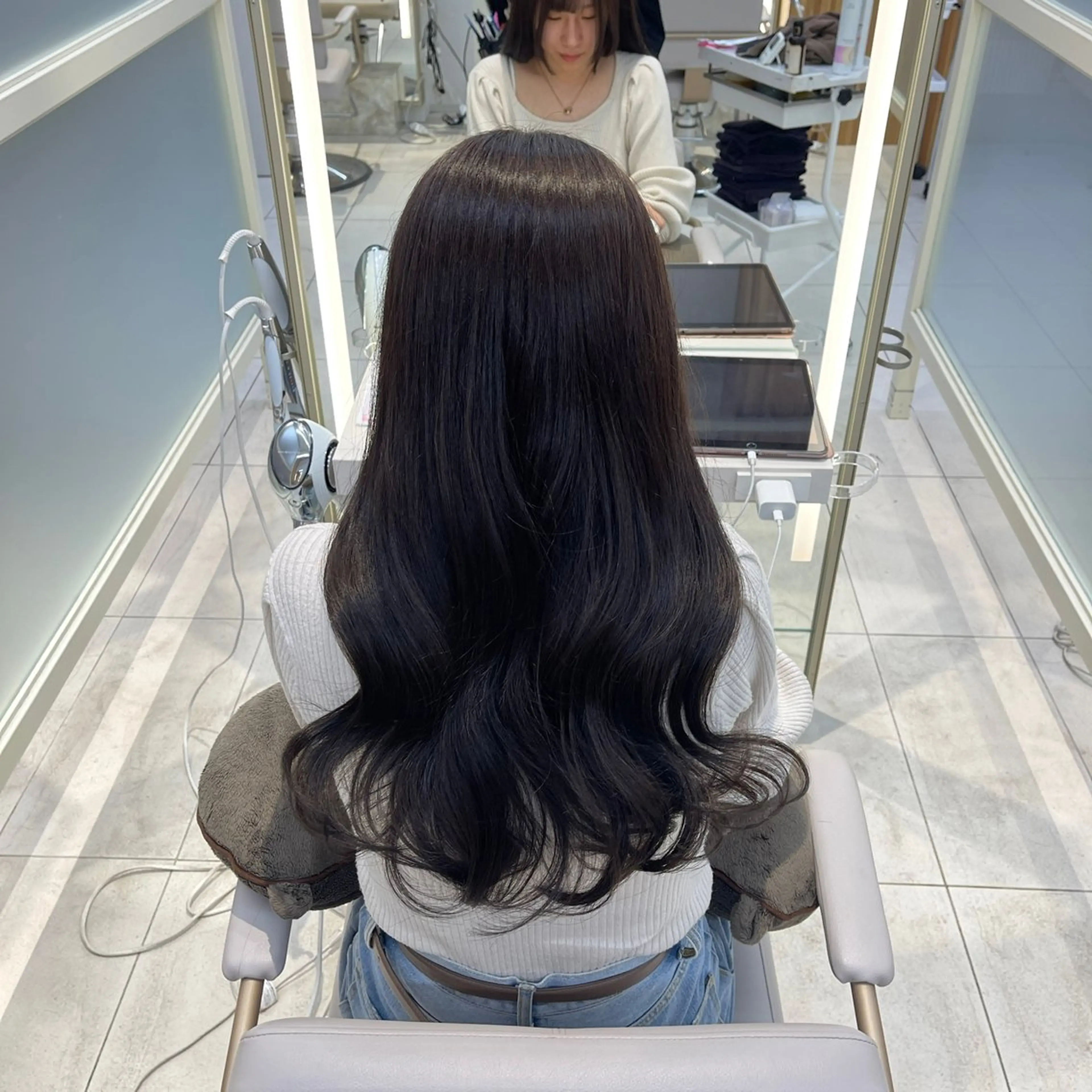 ロング カラー ヘアカラー トリートメント Hina🫧透明感 /上品/モテ🫧のヘアスタイル