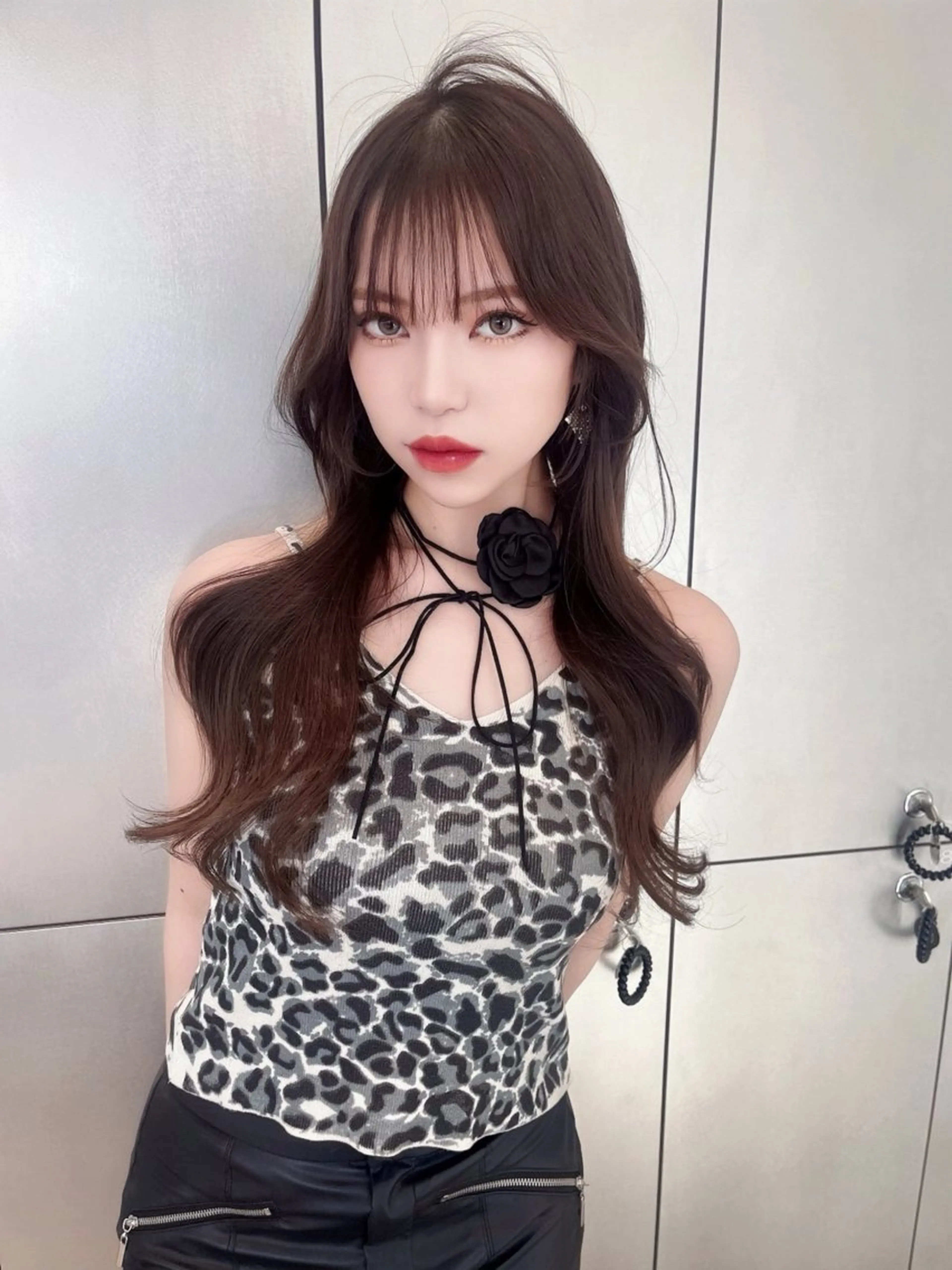 ロング カラー レイヤー/髪質改善 /透け感カラー/艶髪のヘアスタイル